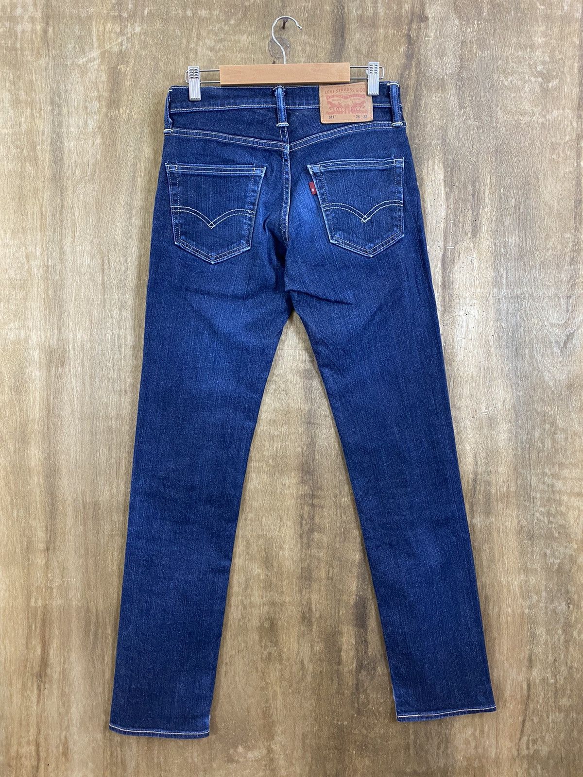 Levi's 511 Levi’s Blue Distressed Denim Pants #B546 Size US 28 / EU 44 - 7 Thumbnail