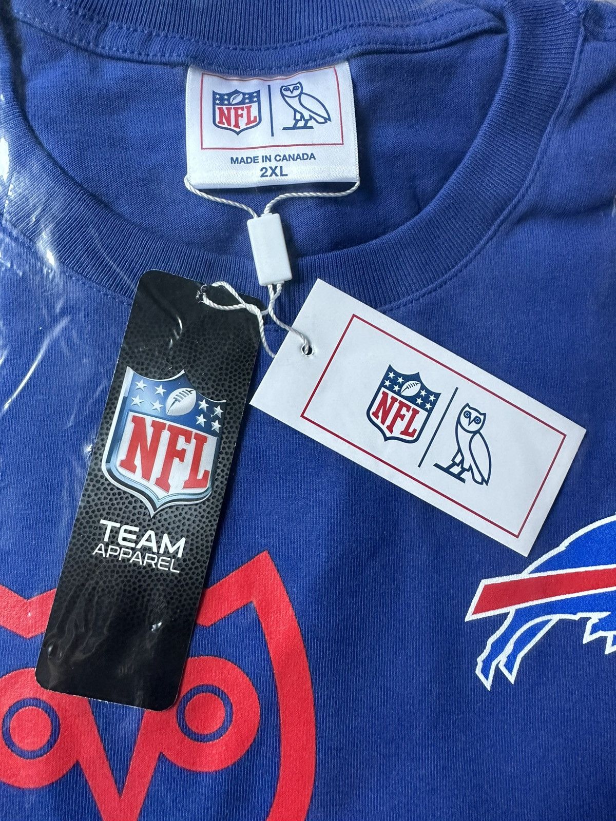 NFL × October's Very Own *RARE* OVO x NFL Buffalo Bills OG Owl T-Shirt Size US XXL / EU 58 / 5 - 6 Thumbnail