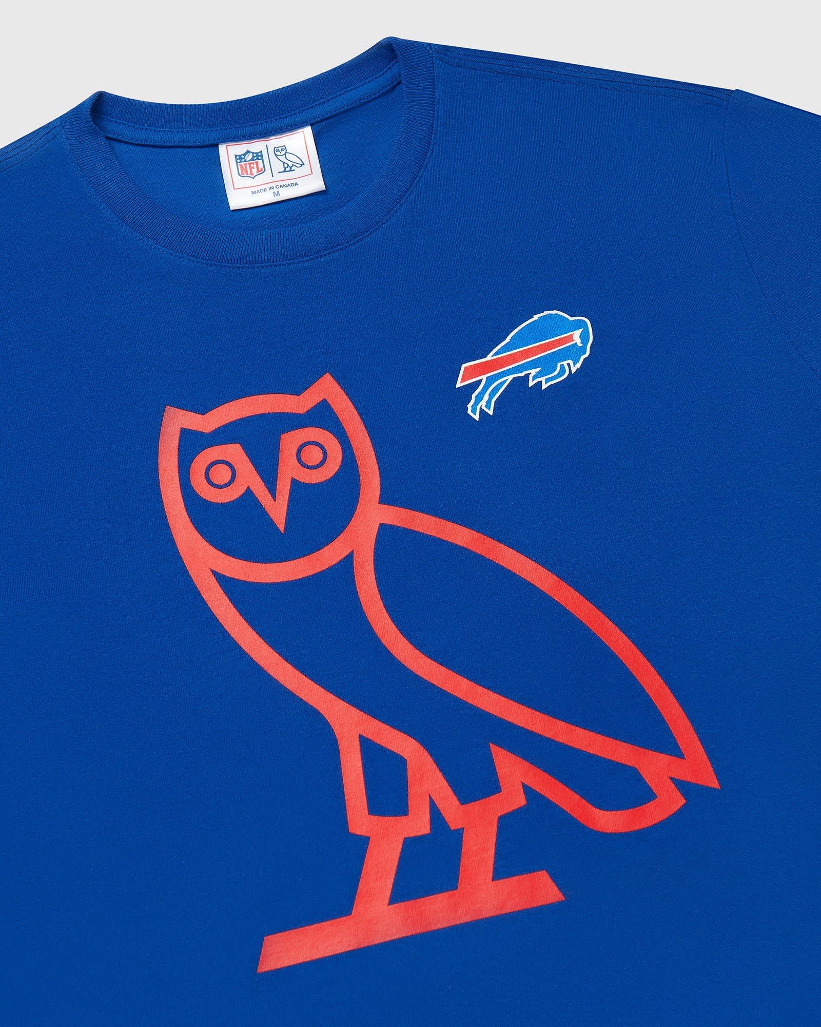 NFL × October's Very Own *RARE* OVO x NFL Buffalo Bills OG Owl T-Shirt Size US XXL / EU 58 / 5 - 8 Thumbnail