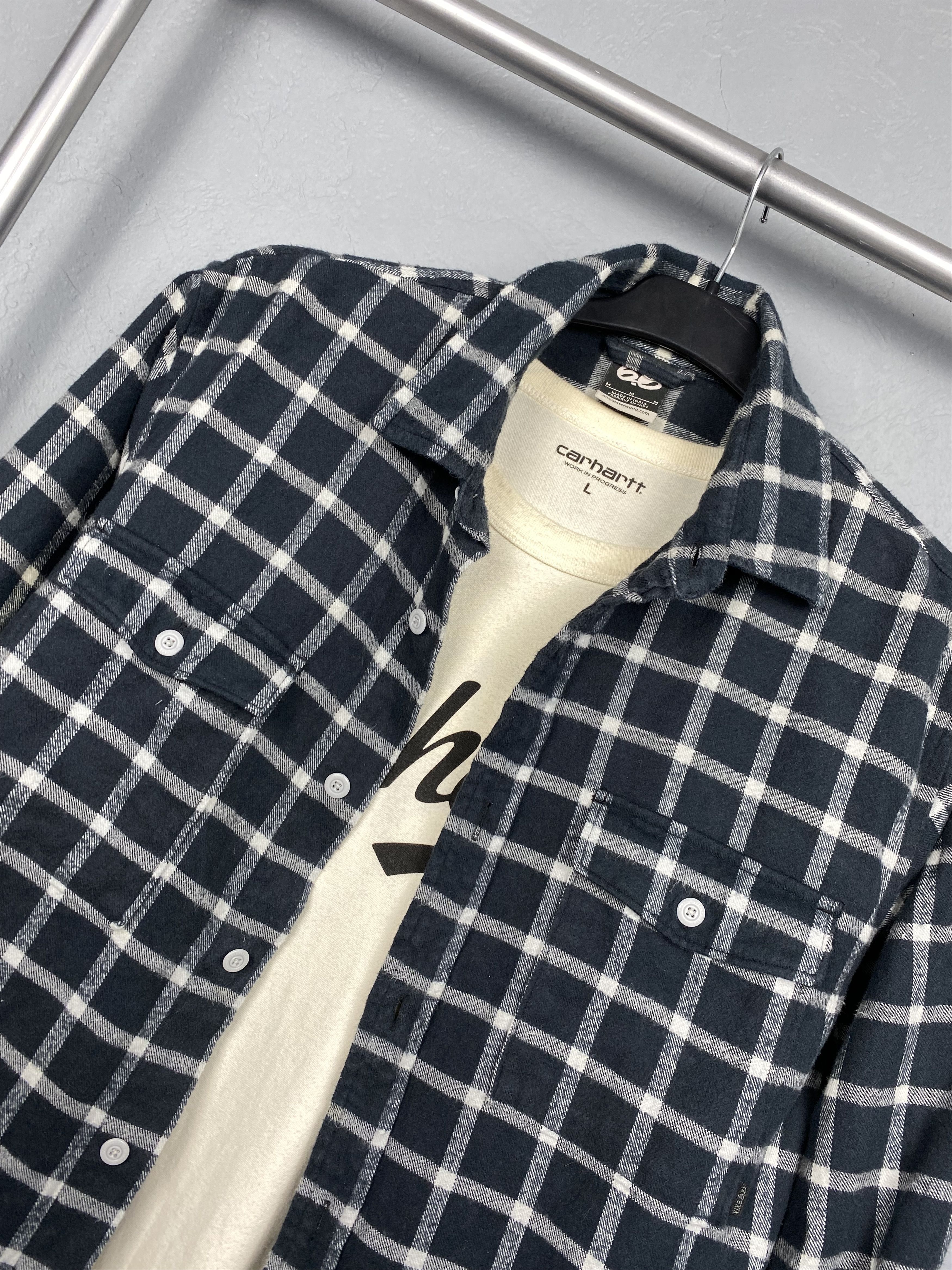 Flannel Vintage Nike 6.0 Flannel Plaid Shirt Travis style Size US M / EU 48-50 / 2 - 2 Thumbnail