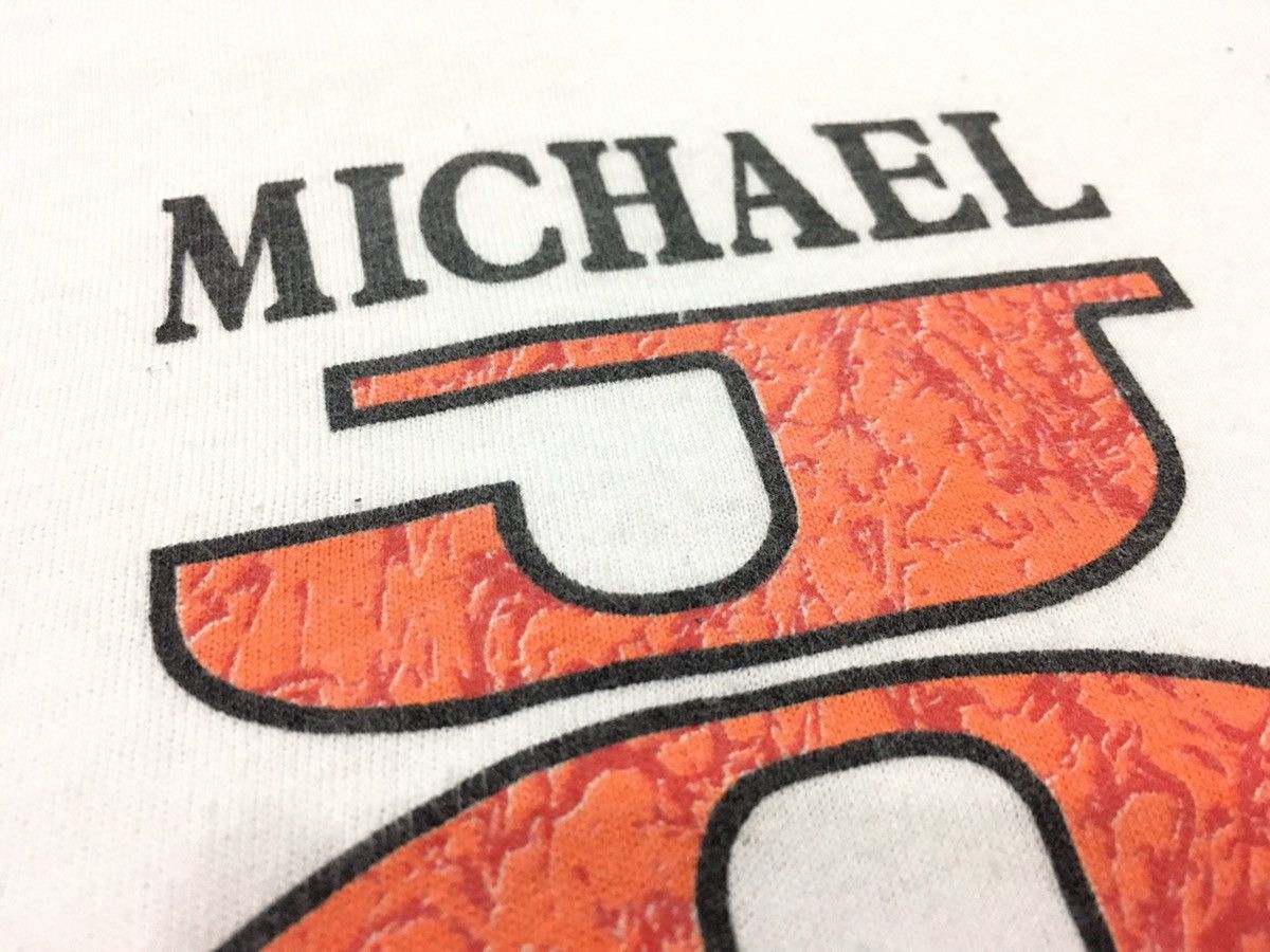 Jordan Brand × Rap Tees × Vintage Vintage Michael Jordan Shirt Chicago Bulls 90 Single Stitch Size US L / EU 52-54 / 3 - 4 Thumbnail