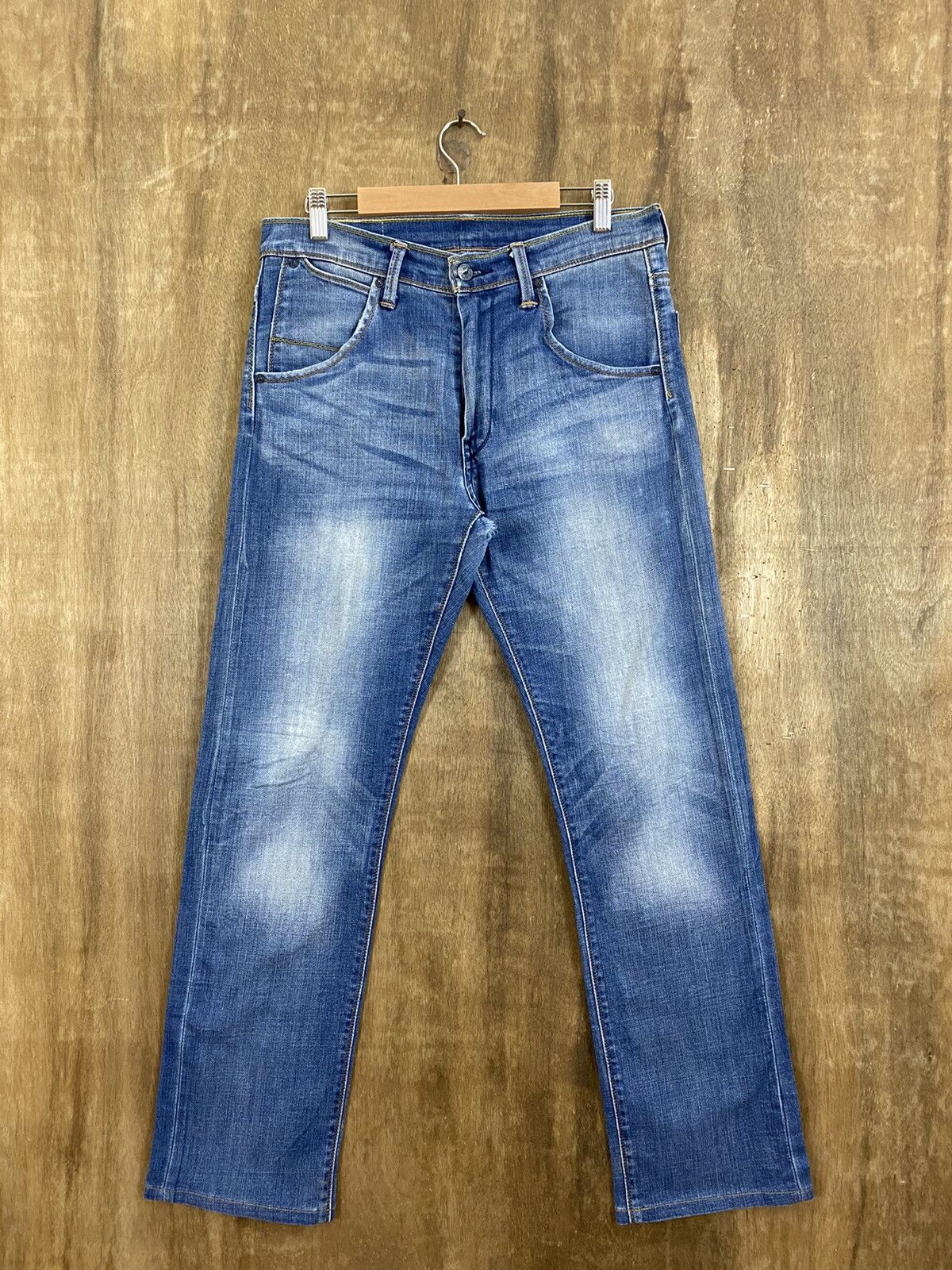 DLS 513 Levi’s Blue Faded Denim Pants #BB527