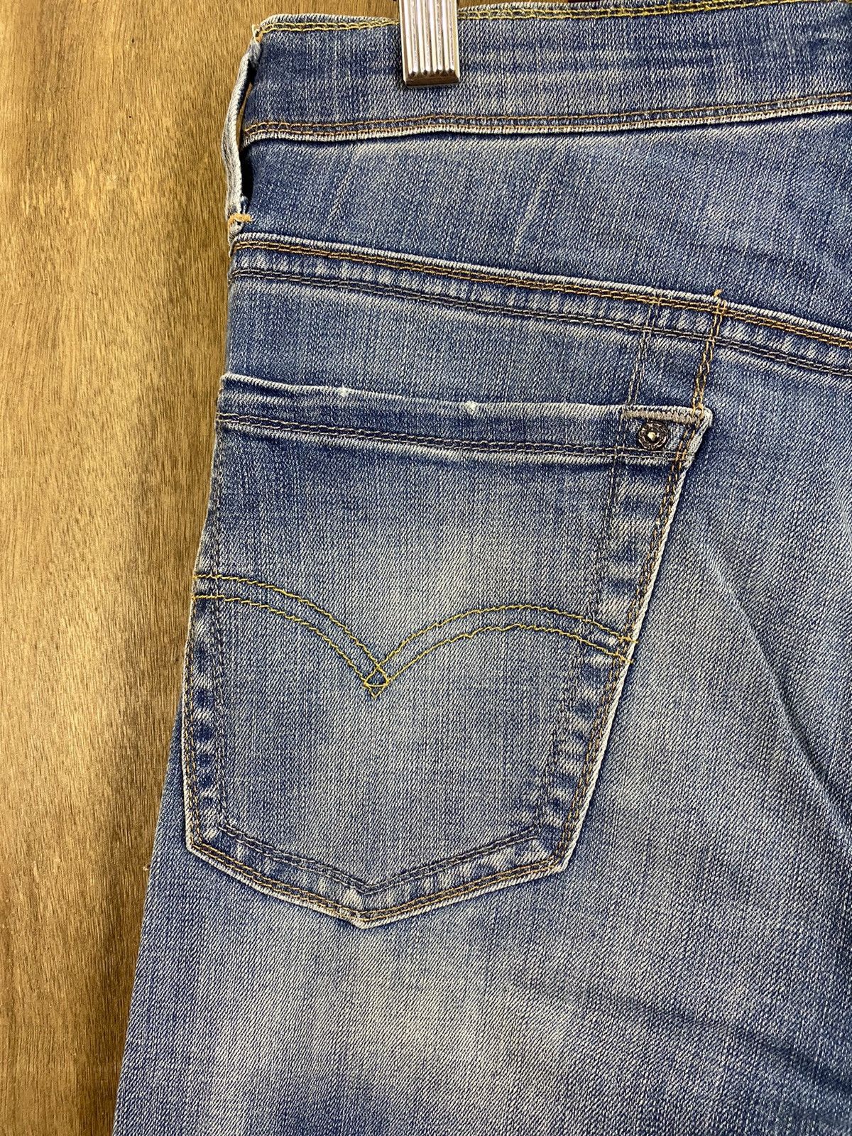 Levi's DLS 513 Levi’s Blue Faded Denim Pants #BB527 Size US 30 / EU 46 - 9 Thumbnail