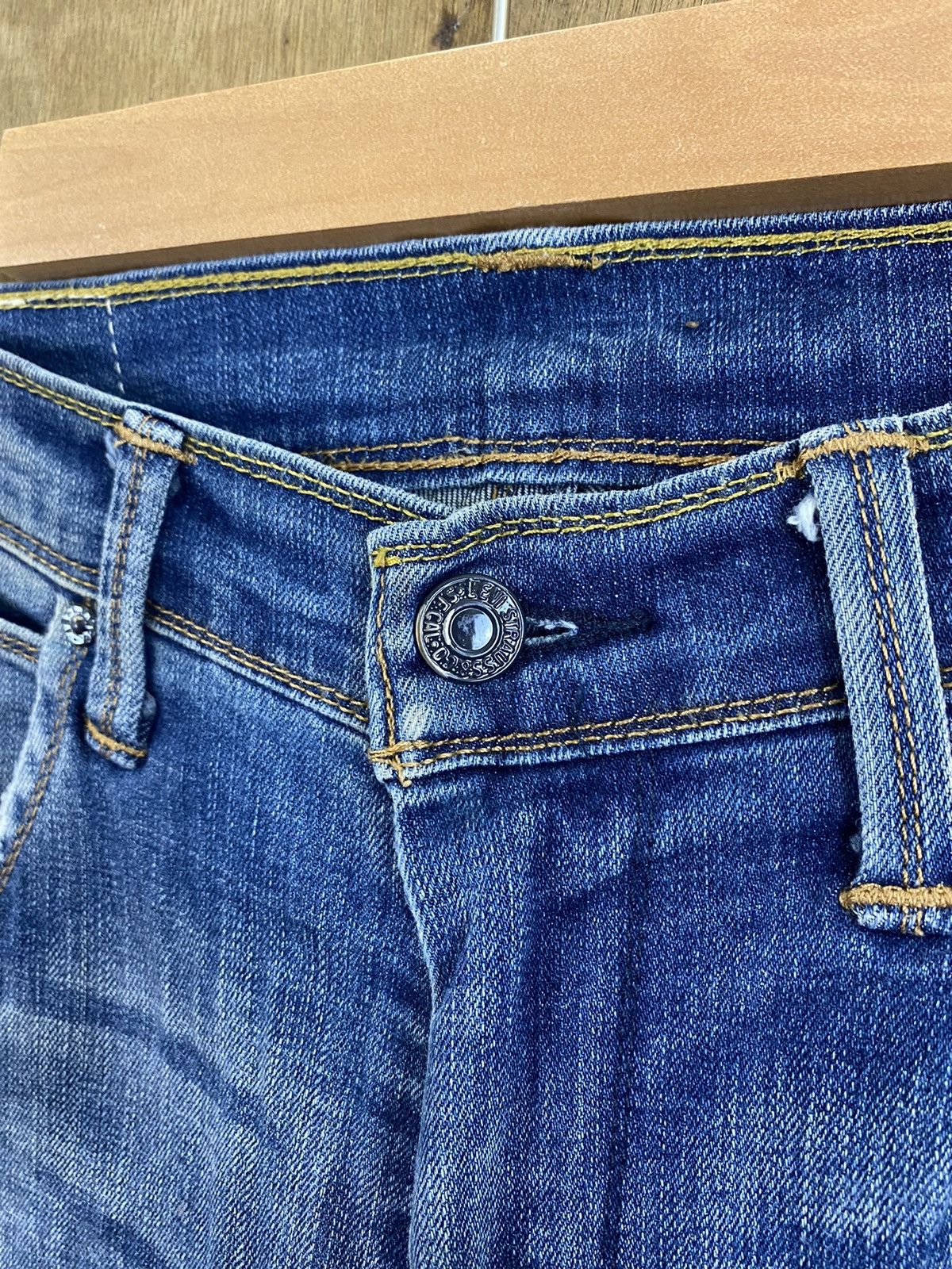 Levi's DLS 513 Levi’s Blue Faded Denim Pants #BB527 Size US 30 / EU 46 - 13 Thumbnail