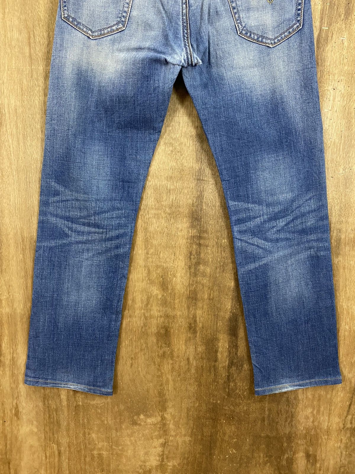 Levi's DLS 513 Levi’s Blue Faded Denim Pants #BB527 Size US 30 / EU 46 - 8 Thumbnail