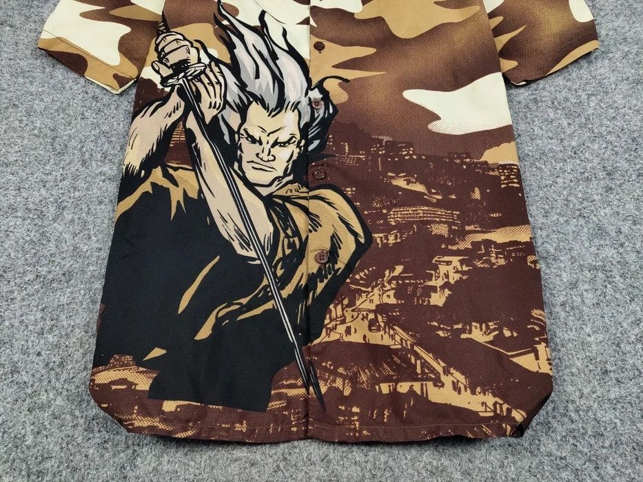 Other Vintage 90's Anime Japanese Brown All Print Hawaiian Shirt Size US L / EU 52-54 / 3 - 4 Thumbnail