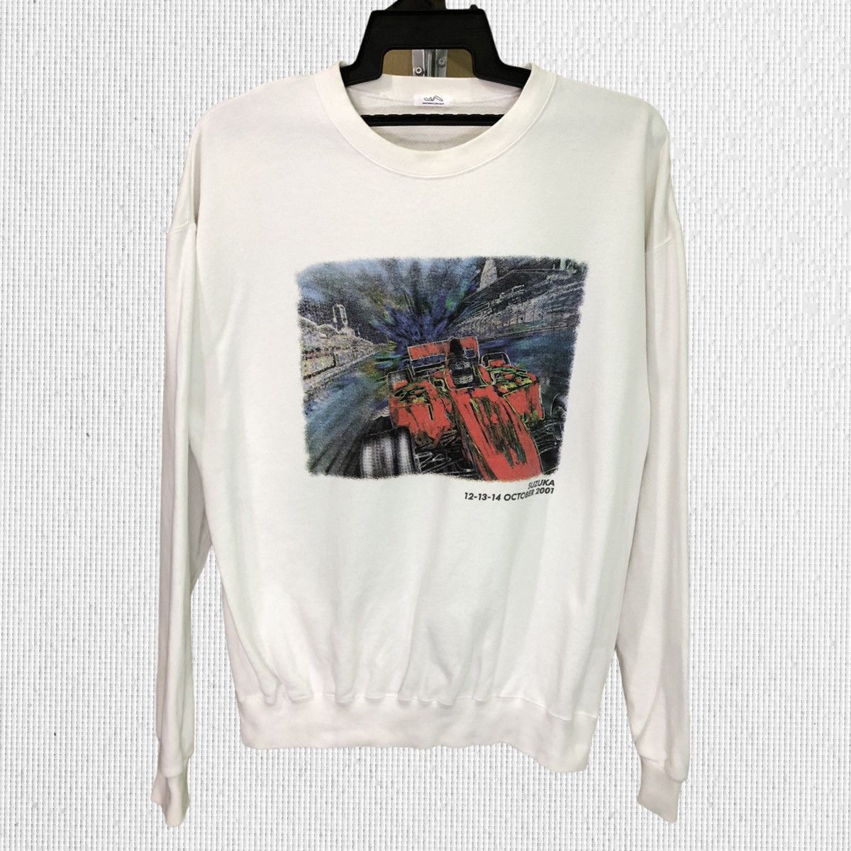 Sports Specialties × Vintage Vintage Suzuka Circuit 2001 Crewneck Sweatshirt Size US M / EU 48-50 / 2 - 1 Thumbnail