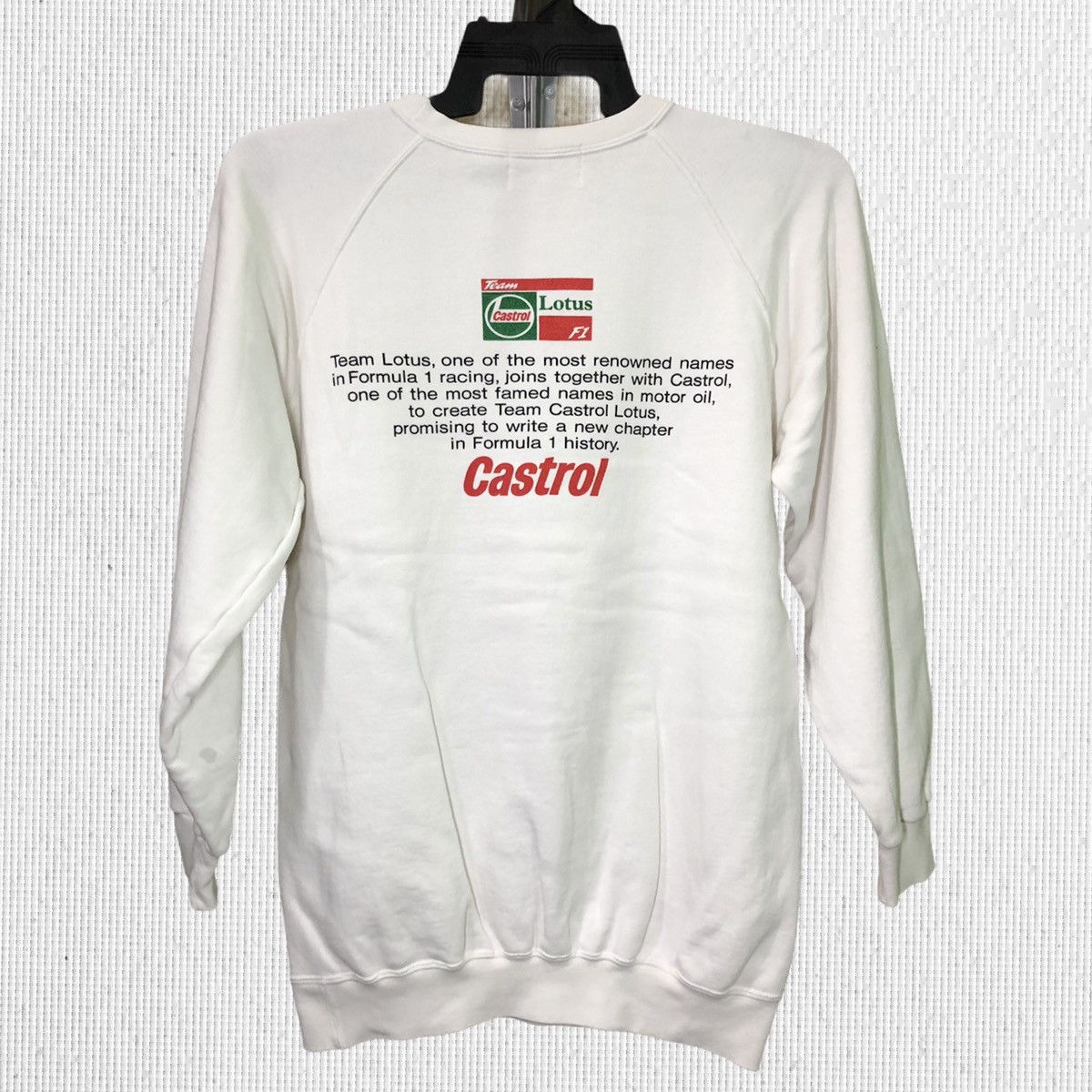 Sports Specialties × Vintage Vintage Team Castrol Lotus Racing Sweatshirt Size US M / EU 48-50 / 2 - 1 Thumbnail