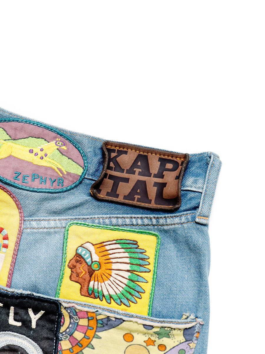 Kapital Kapital 12.5oz Denim 5-Pocket ZEPHYROS INSANE Remake Shorts Size US 34 / EU 50 - 8 Thumbnail