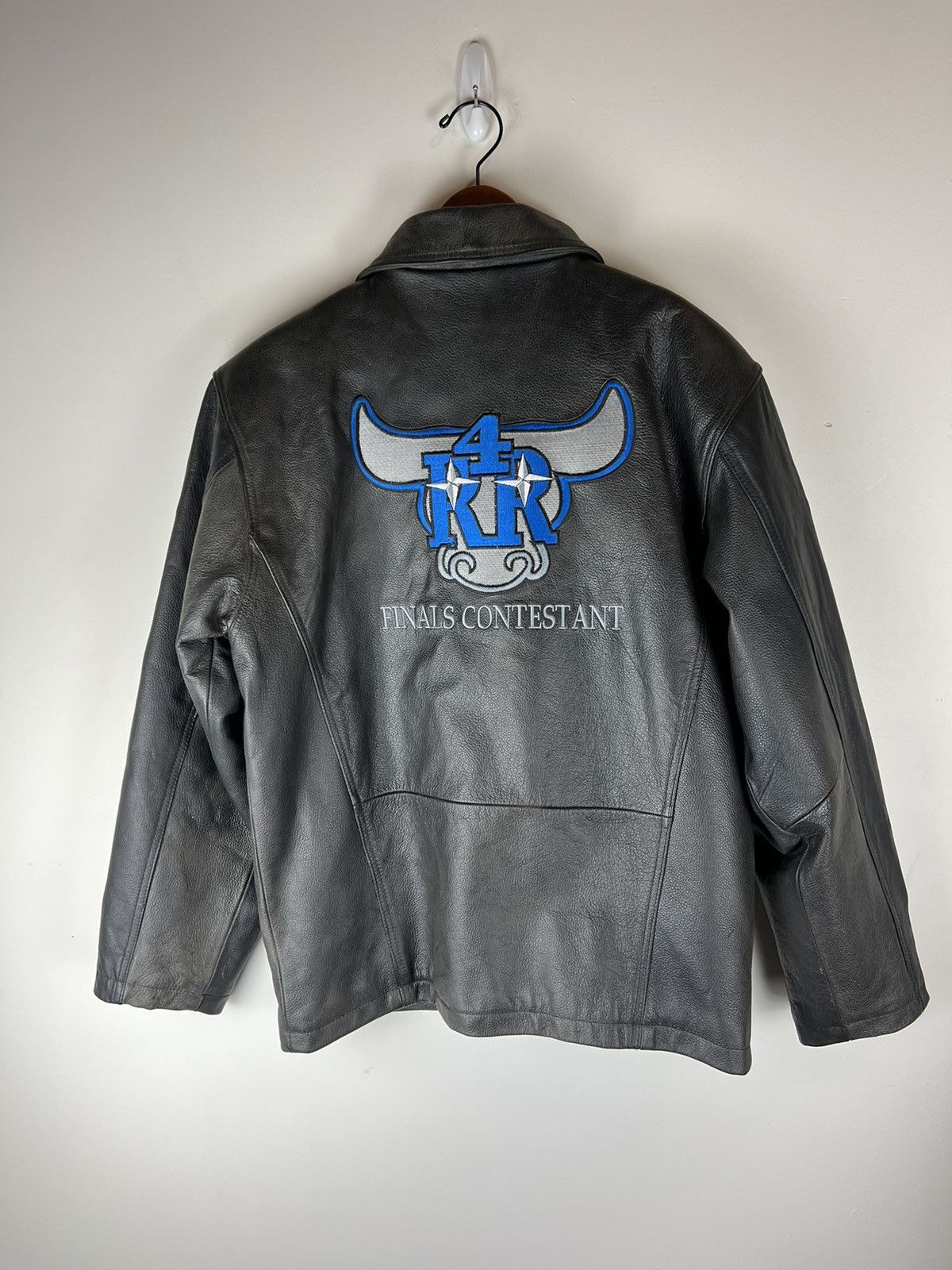 Genuine Leather All American 2008 R4R Roping Series Final Contestant Jacket Size US S / EU 44-46 / 1 - 1 Thumbnail