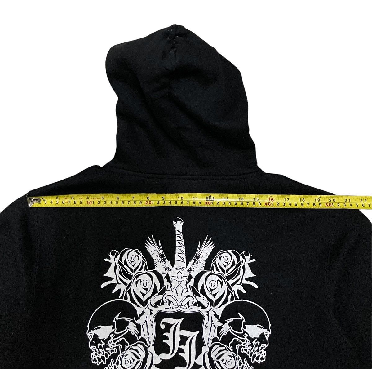 Seditionaries Vintage Japan Bullet Noise Big Print Skull Punk Hoodie Size US M / EU 48-50 / 2 - 13 Thumbnail