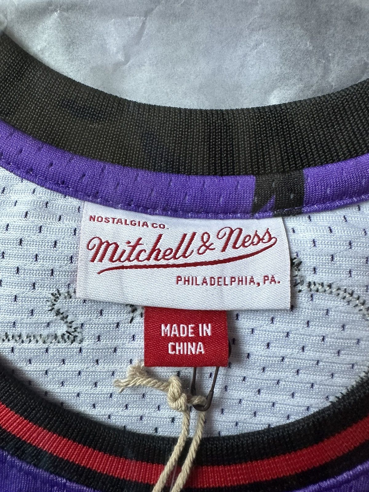 Mitchell & Ness × NBA × October's Very Own OVO Toronto Raptors x Mitchell & Ness Basketball Jersey Size US XL / EU 56 / 4 - 6 Thumbnail