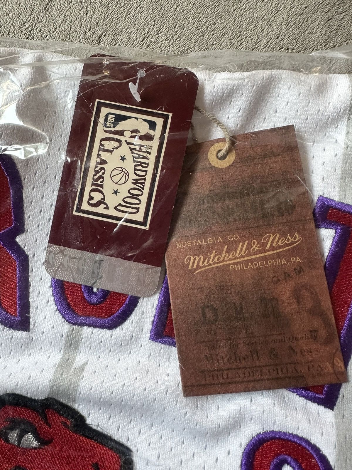 Mitchell & Ness × NBA × October's Very Own OVO Toronto Raptors x Mitchell & Ness Basketball Jersey Size US XL / EU 56 / 4 - 9 Thumbnail