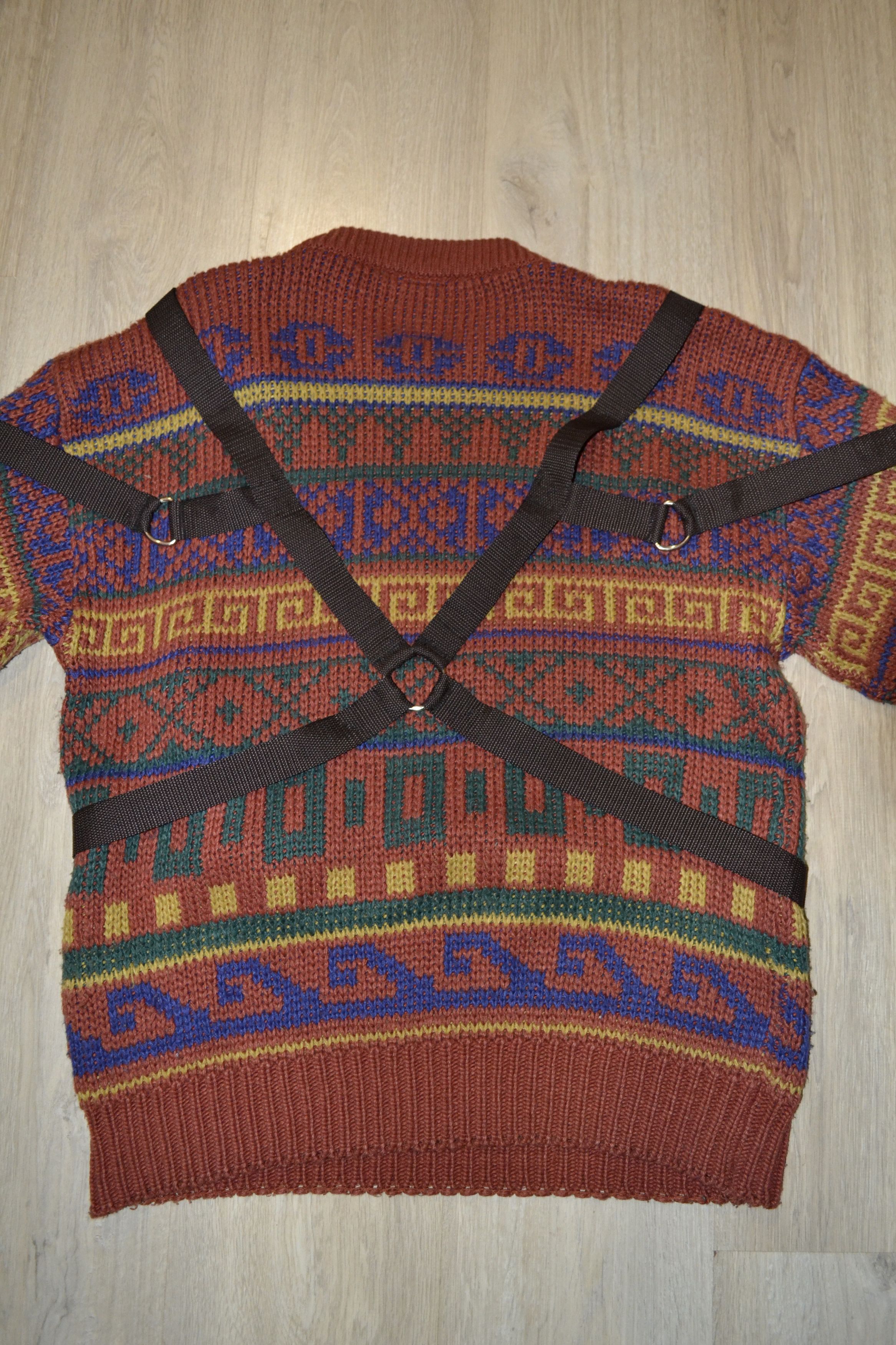Vintage Vintage Bondage Knit Sweater Size US XL / EU 56 / 4 - 3 Thumbnail