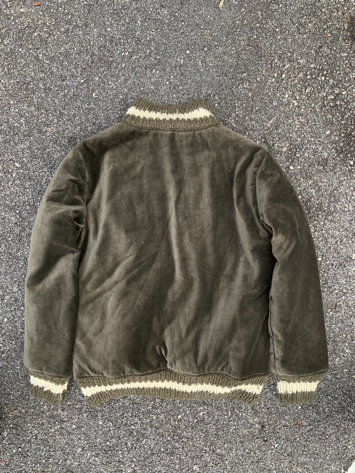 Vintage 👹Vintage Kaerney House Puffer Suede Bomber Jacket Size US M / EU 48-50 / 2 - 9 Thumbnail