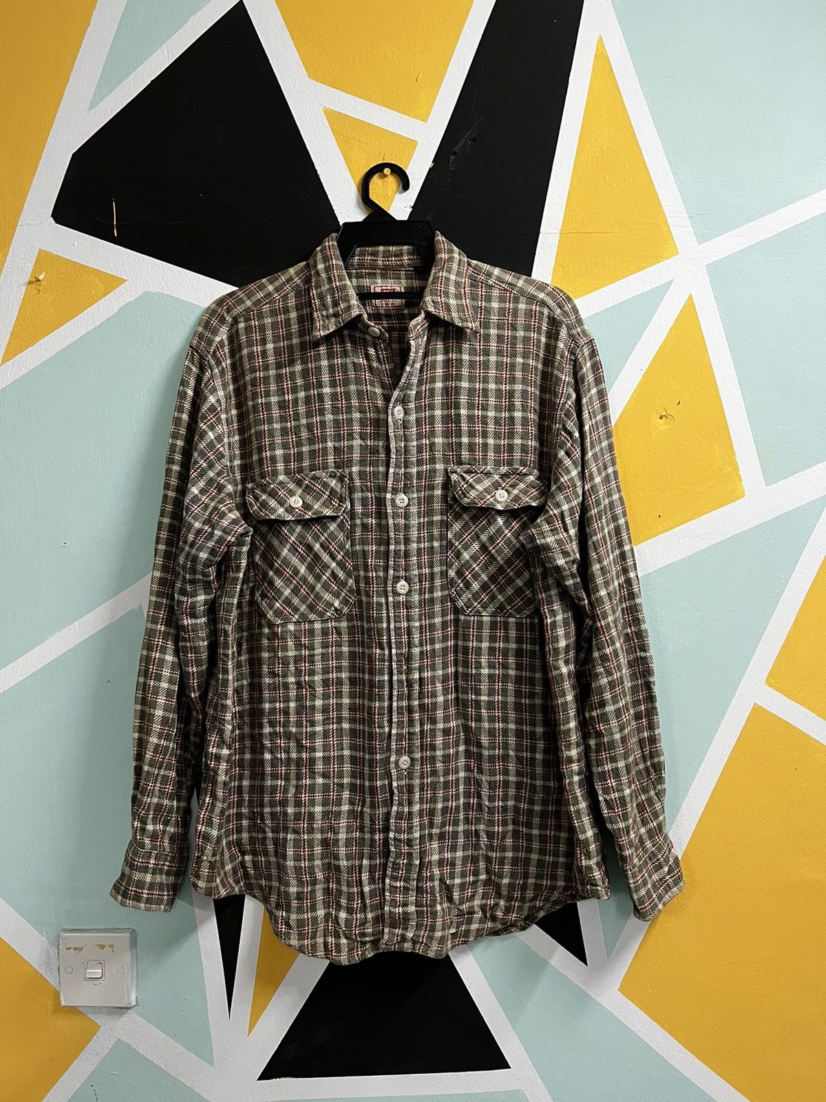 Levi's × Levi's Vintage Clothing × Vintage Vintage Levis Flannel Size US M / EU 48-50 / 2 - 1 Thumbnail