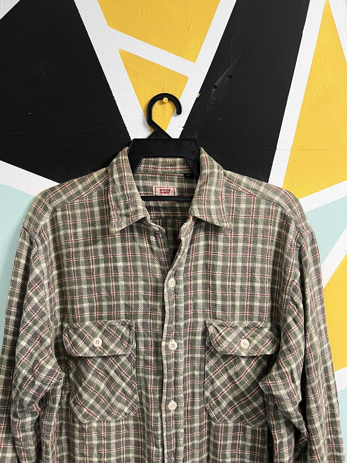 Levi's × Levi's Vintage Clothing × Vintage Vintage Levis Flannel Size US M / EU 48-50 / 2 - 5 Thumbnail