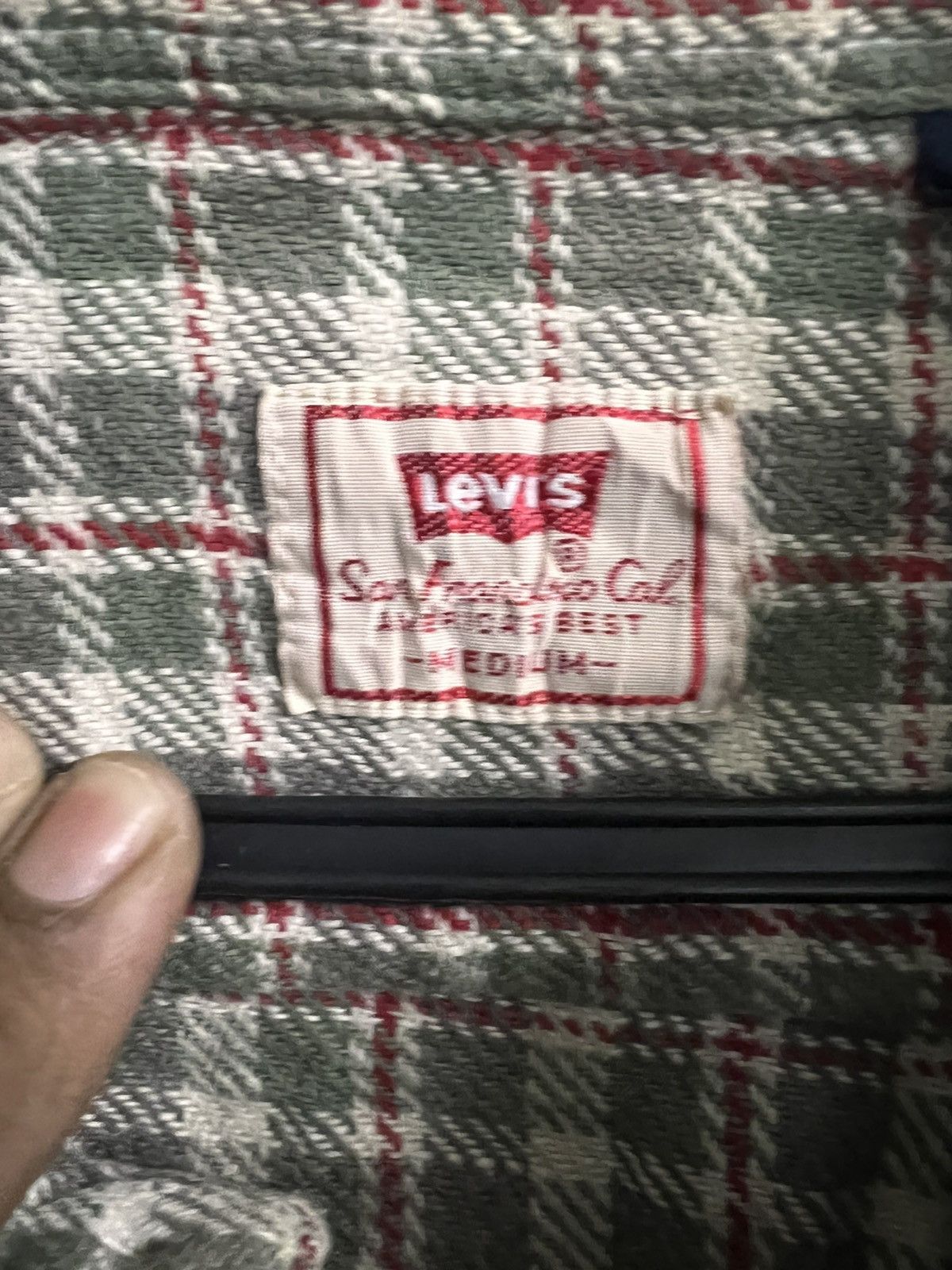 Levi's × Levi's Vintage Clothing × Vintage Vintage Levis Flannel Size US M / EU 48-50 / 2 - 6 Thumbnail