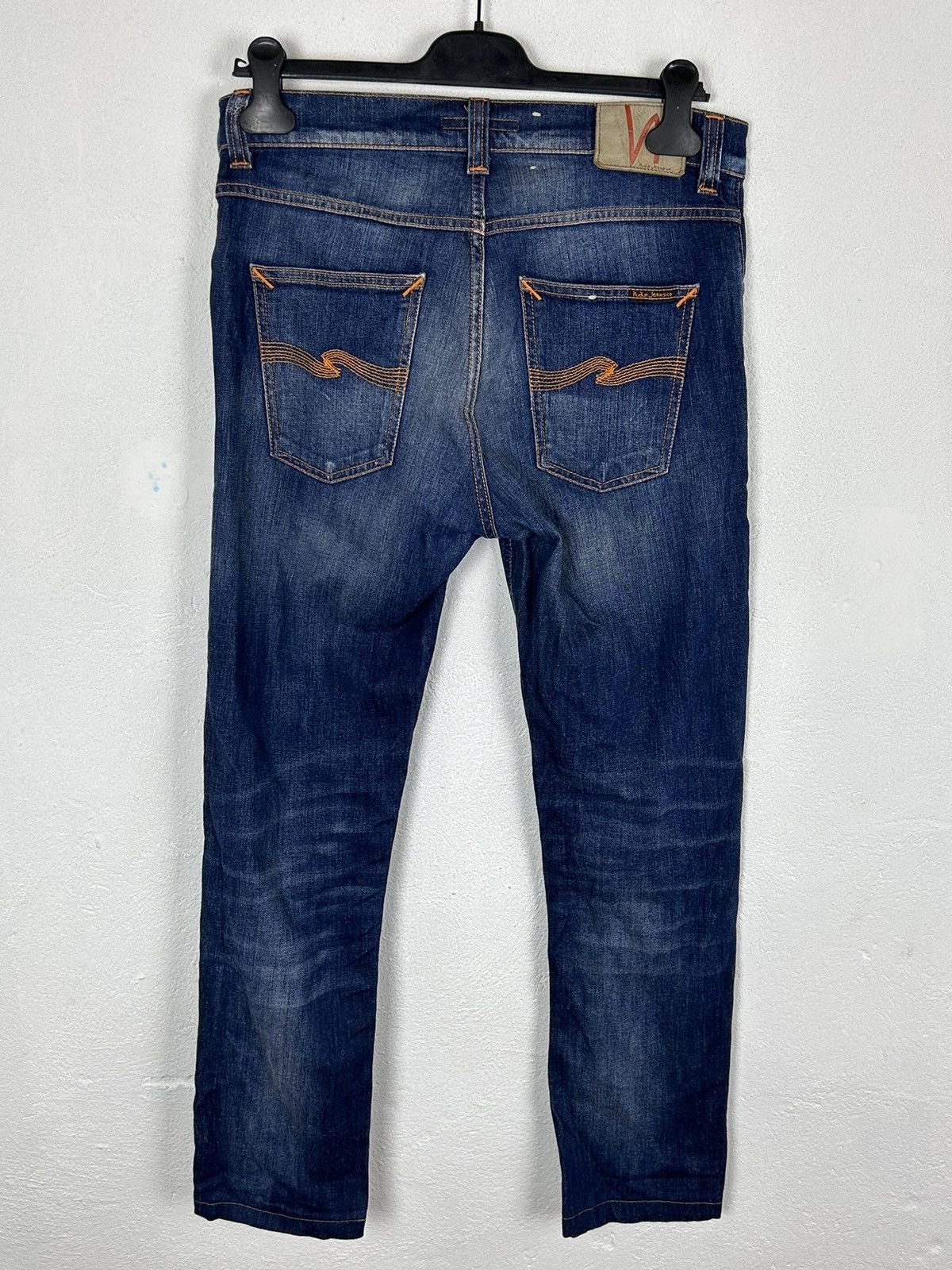 Nudie Jeans Nudie Jeans Lean Dean Blue Ridge Denim Jeans In Size 30/32 Size US 30 / EU 46 - 6 Thumbnail