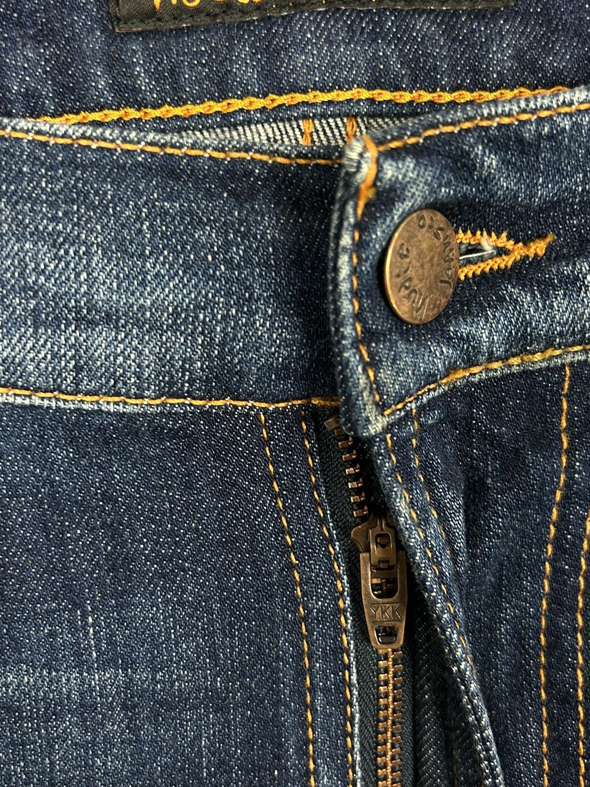 Nudie Jeans Nudie Jeans Lean Dean Blue Ridge Denim Jeans In Size 30/32 Size US 30 / EU 46 - 4 Thumbnail