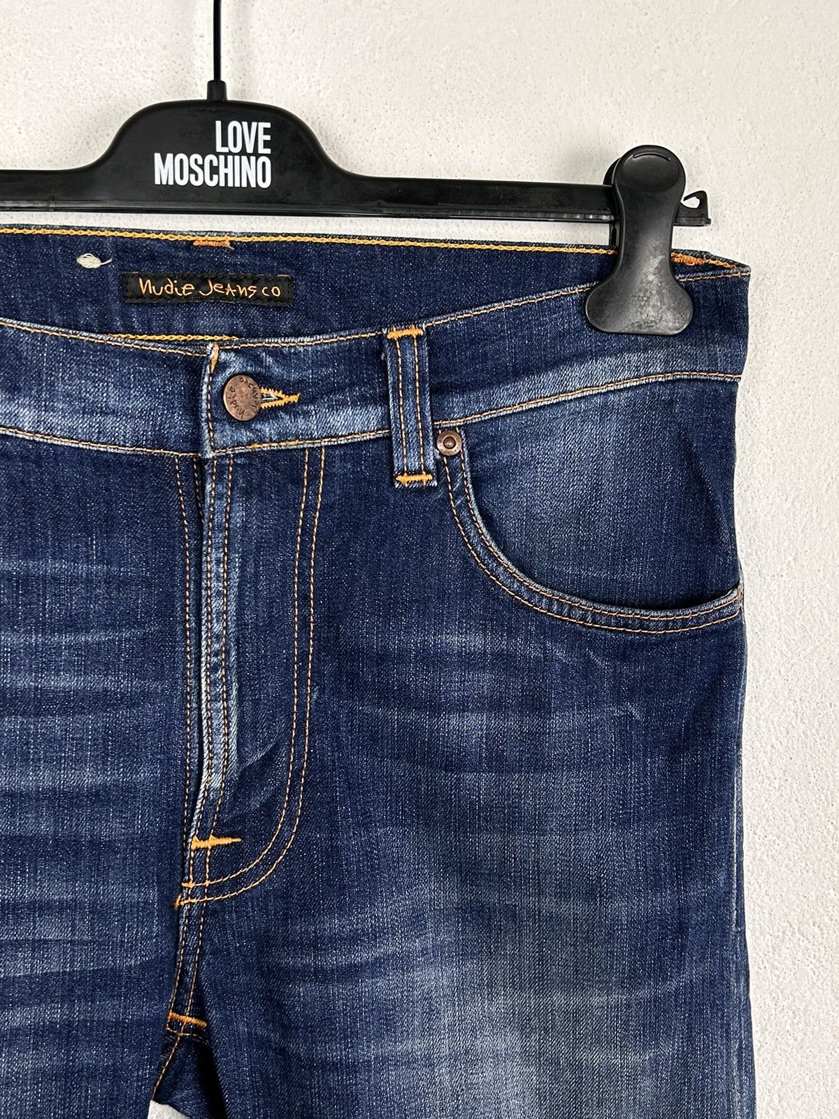 Nudie Jeans Nudie Jeans Lean Dean Blue Ridge Denim Jeans In Size 30/32 Size US 30 / EU 46 - 3 Thumbnail