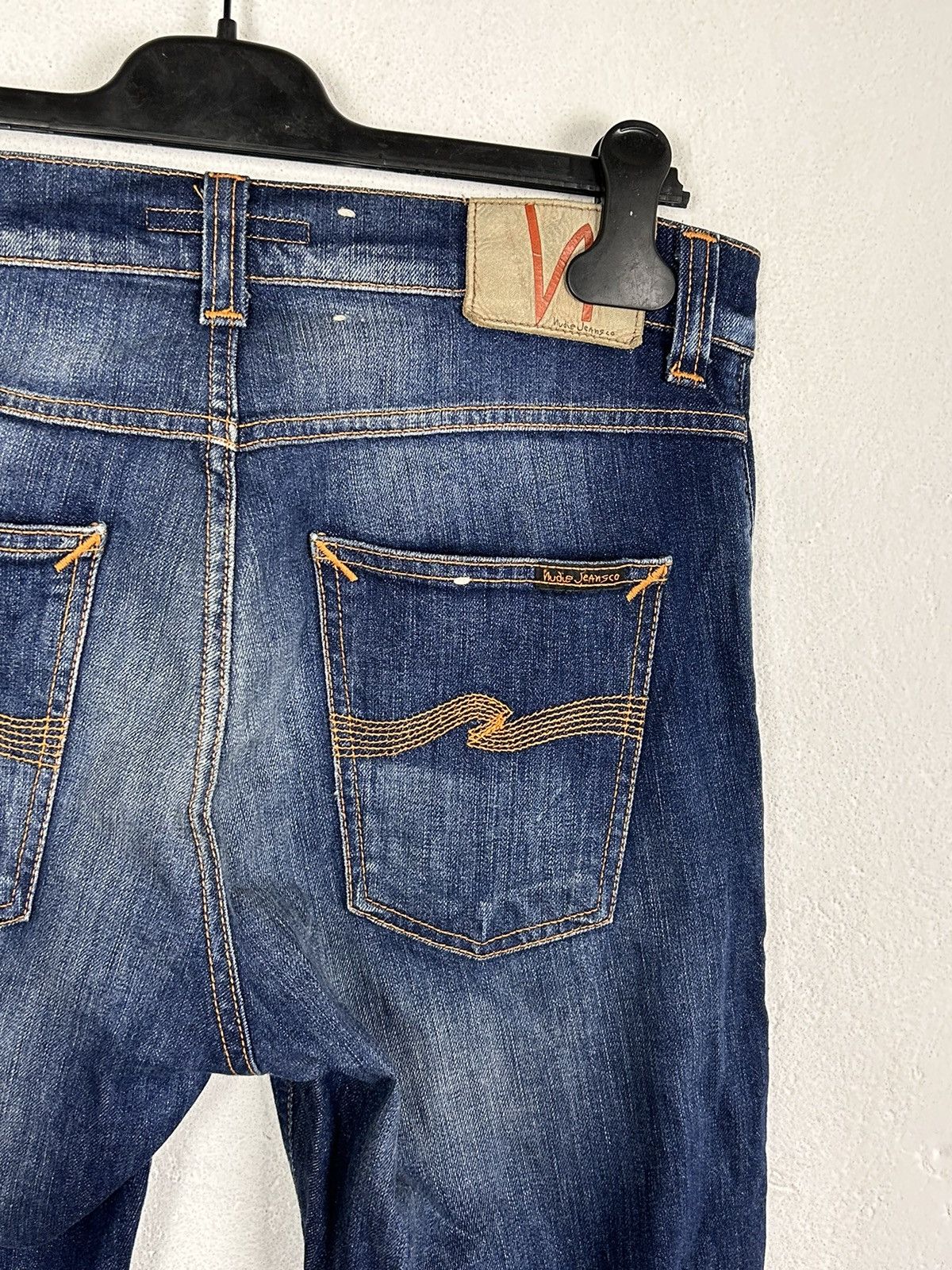 Nudie Jeans Nudie Jeans Lean Dean Blue Ridge Denim Jeans In Size 30/32 Size US 30 / EU 46 - 7 Thumbnail