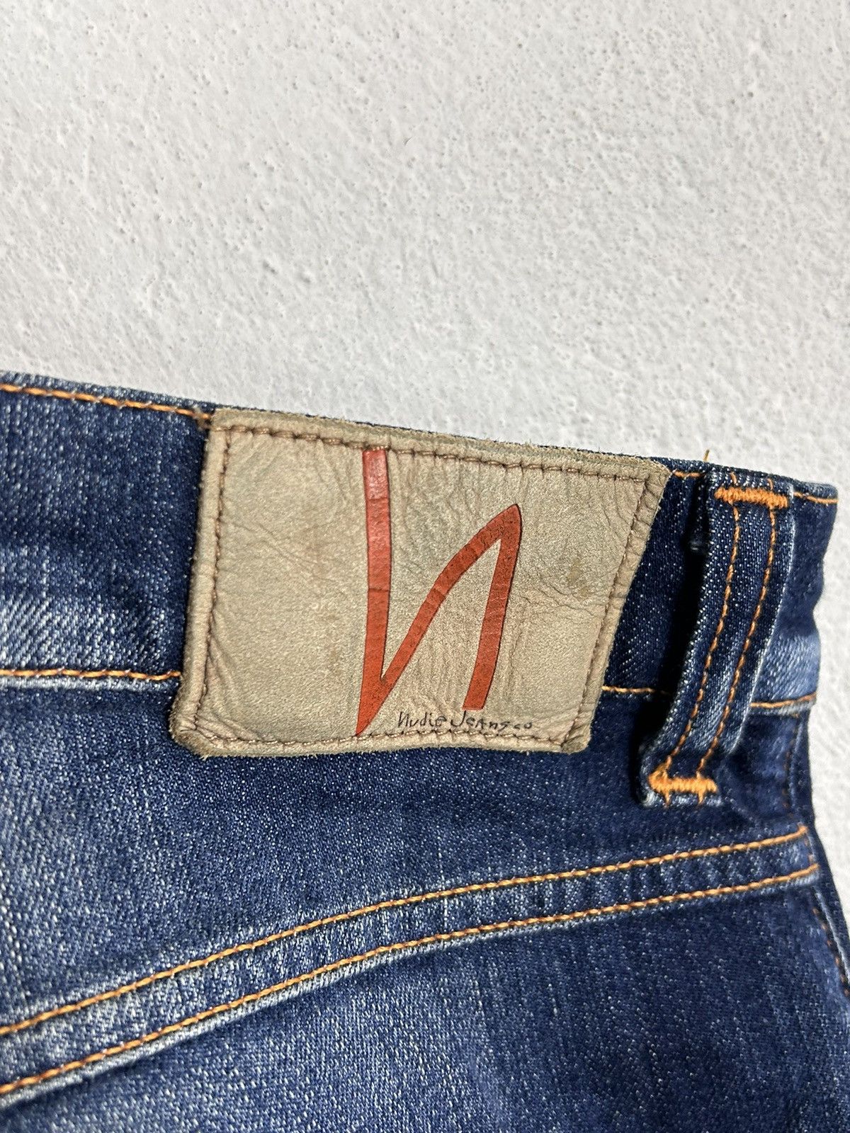 Nudie Jeans Nudie Jeans Lean Dean Blue Ridge Denim Jeans In Size 30/32 Size US 30 / EU 46 - 8 Thumbnail