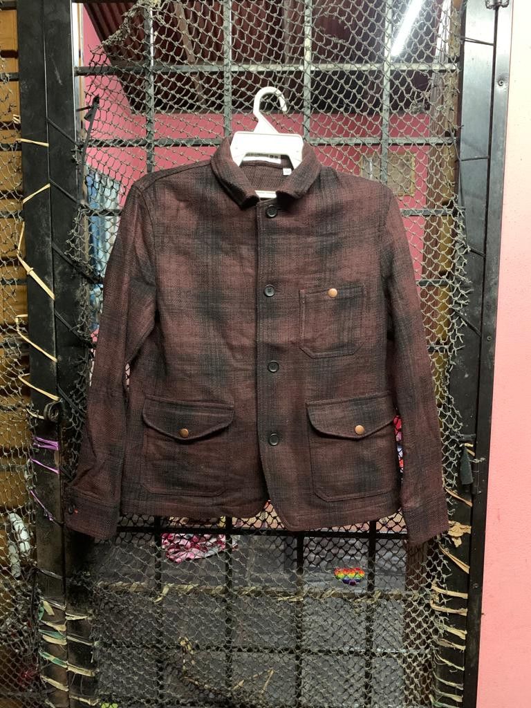 Designer × Japanese Brand × Uniqlo Ines De La Fressange x Uniqlo wool Button Jacket Size L / US 10 / IT 46 - 1 Thumbnail