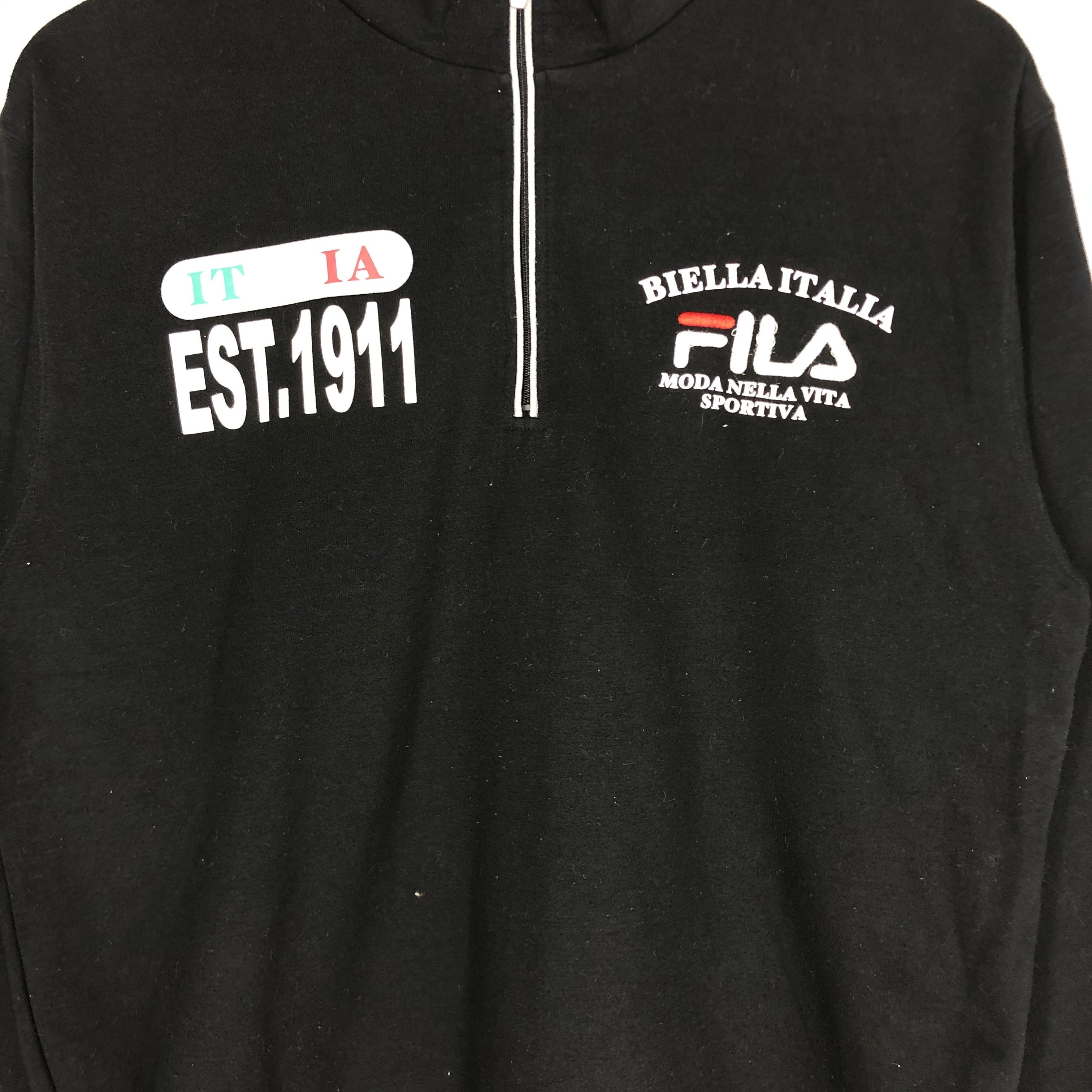 Vintage Fila Half Zipper Sweater