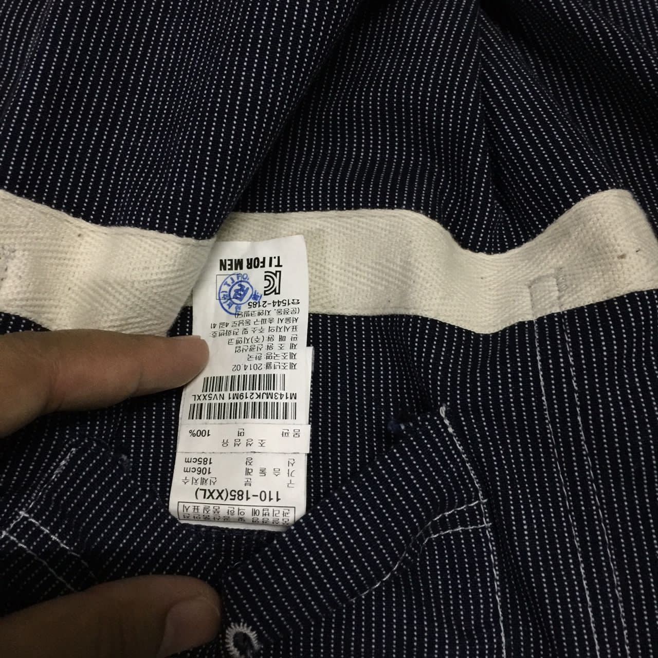Japanese Brand T.I for men navy colour jacket Size US XL / EU 56 / 4 - 9 Thumbnail