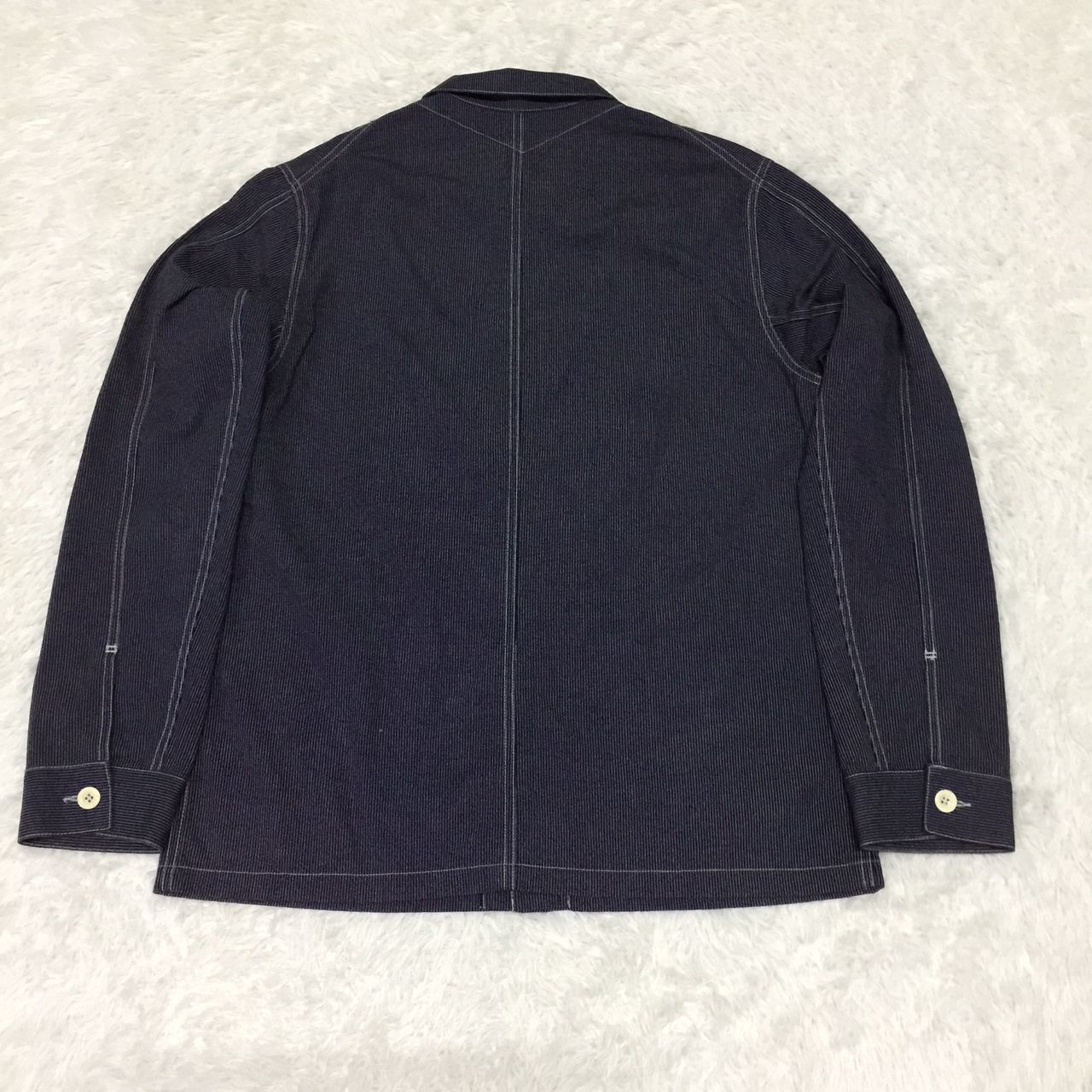 Japanese Brand T.I for men navy colour jacket Size US XL / EU 56 / 4 - 2 Thumbnail