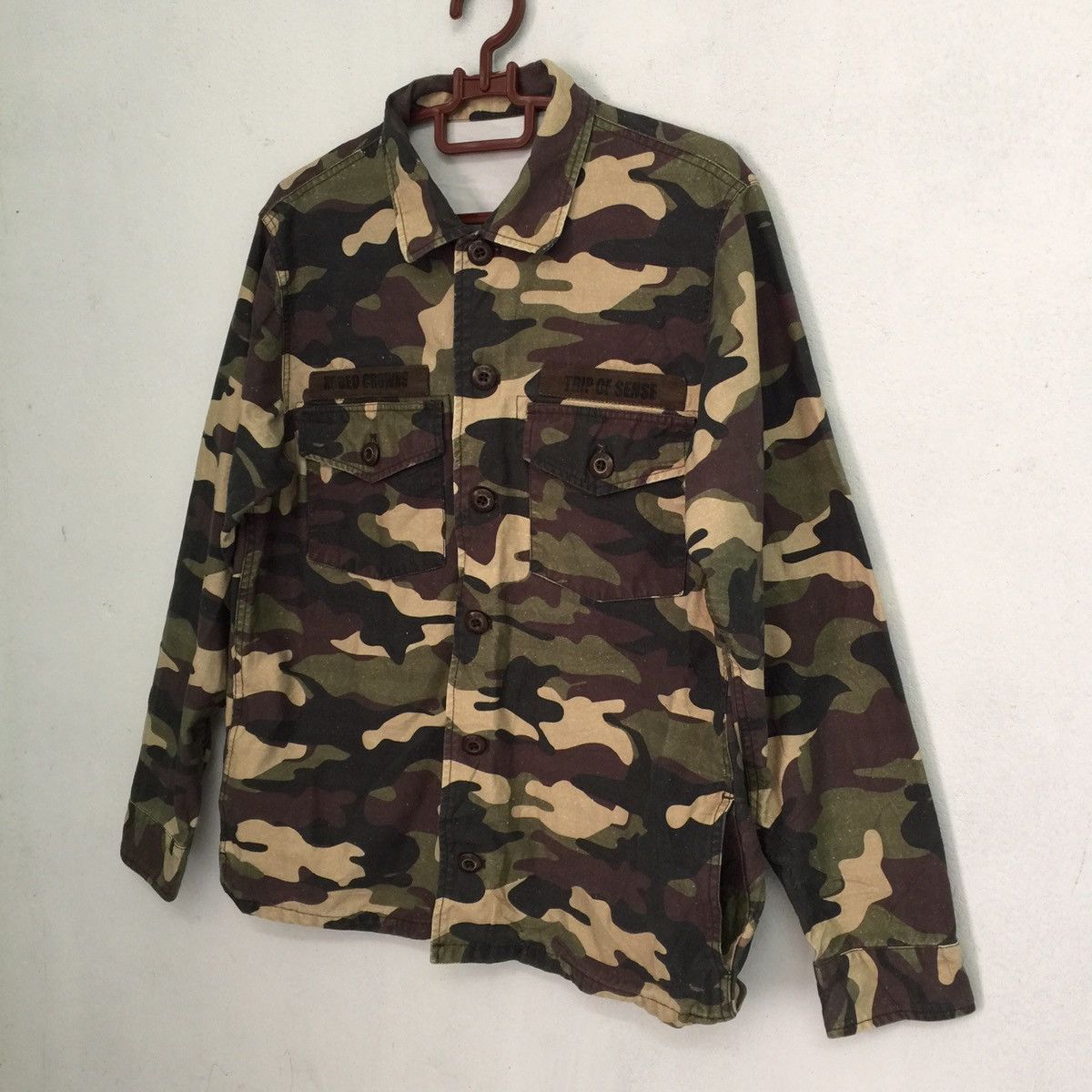 Japanese Brand Camouflage logo smile smiley face jacket Size US M / EU 48-50 / 2 - 3 Thumbnail