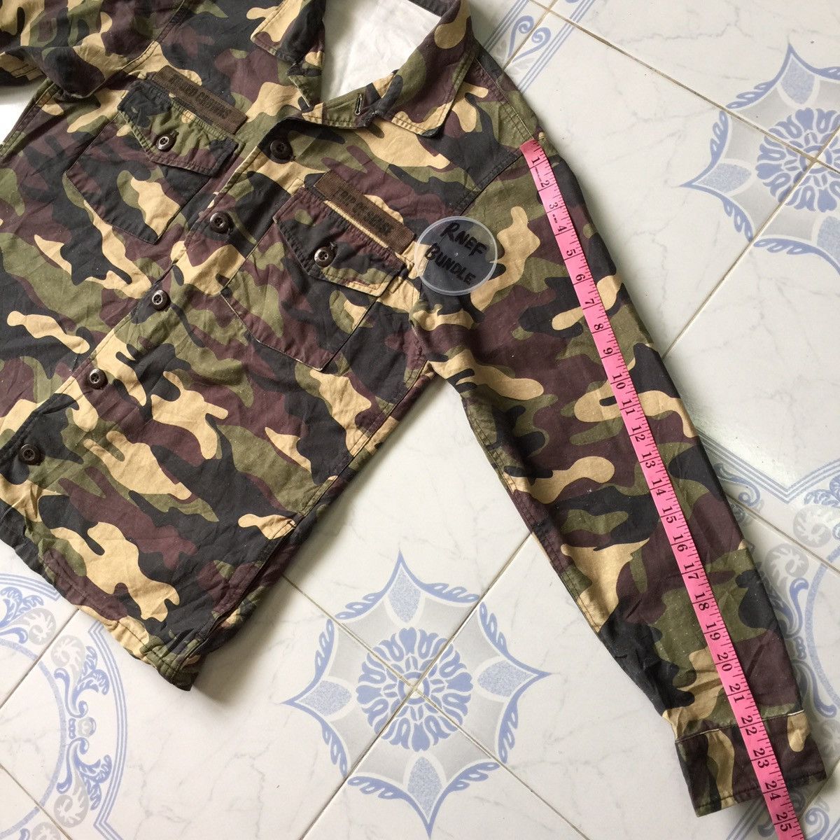 Japanese Brand Camouflage logo smile smiley face jacket Size US M / EU 48-50 / 2 - 11 Thumbnail