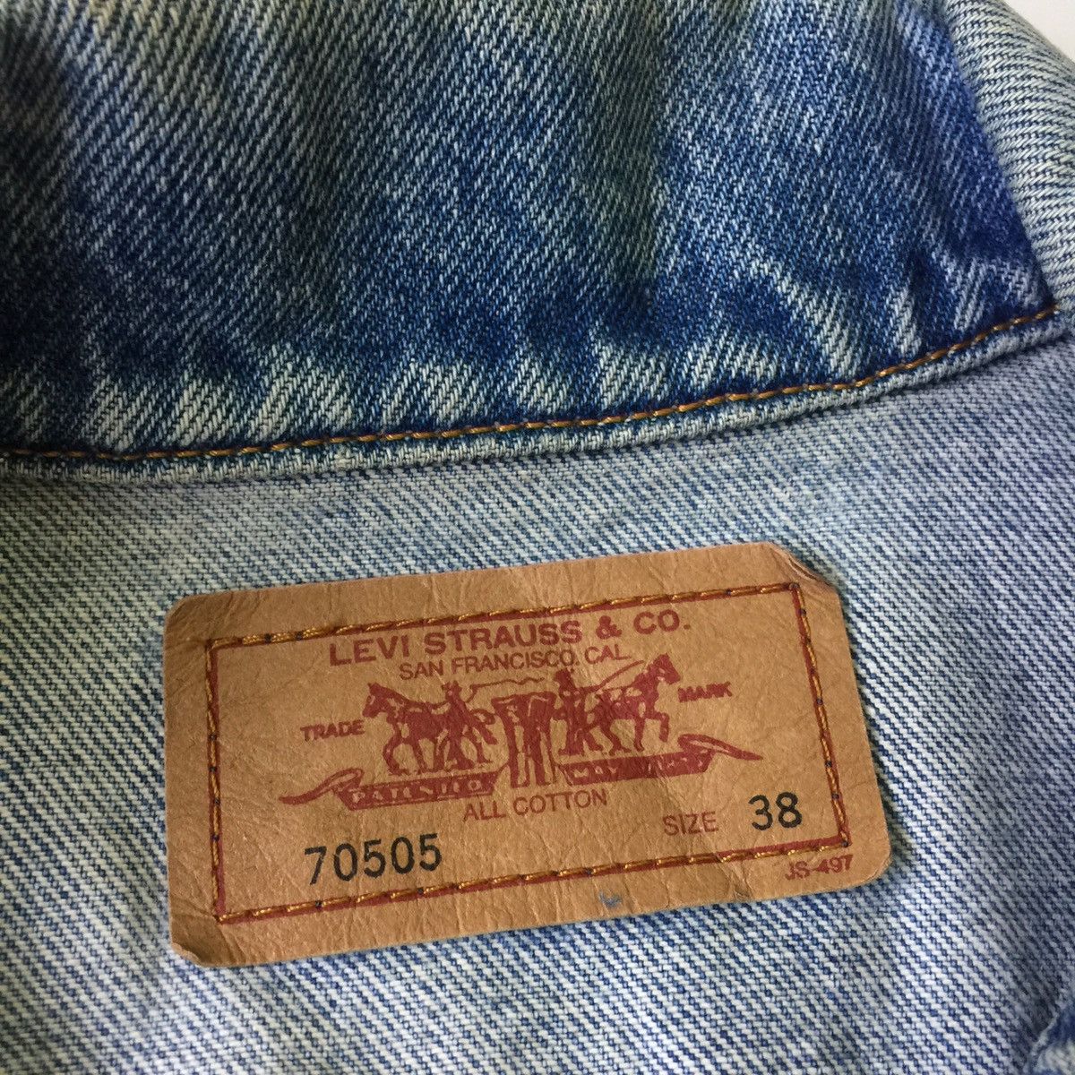 Levi's Levi’s 70505 denim jacket size on tag 38 Size US S / EU 44-46 / 1 - 13 Thumbnail