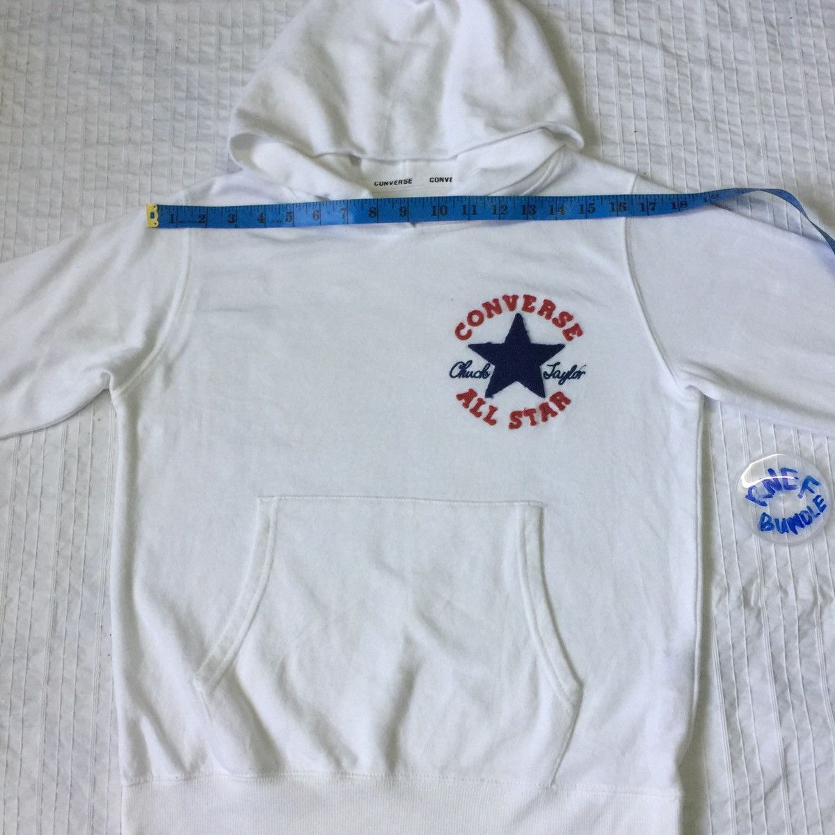 Converse Converse hoodie sweatshirt spellout Size US M / EU 48-50 / 2 - 13 Thumbnail