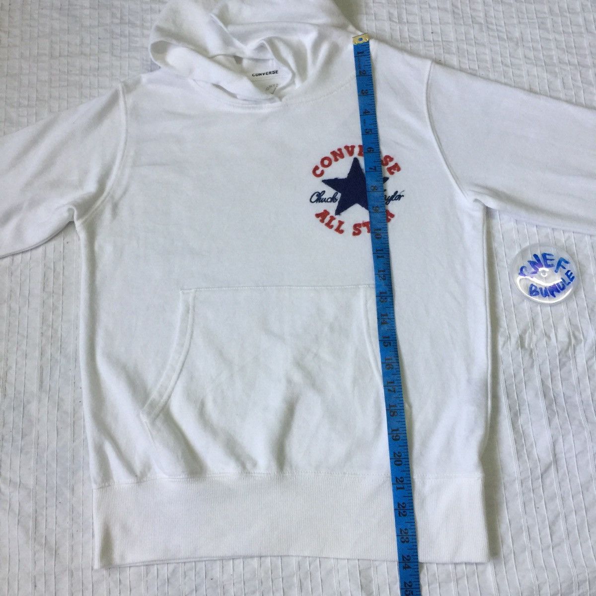 Converse Converse hoodie sweatshirt spellout Size US M / EU 48-50 / 2 - 14 Thumbnail