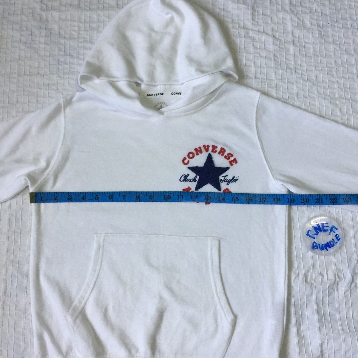 Converse Converse hoodie sweatshirt spellout Size US M / EU 48-50 / 2 - 12 Thumbnail