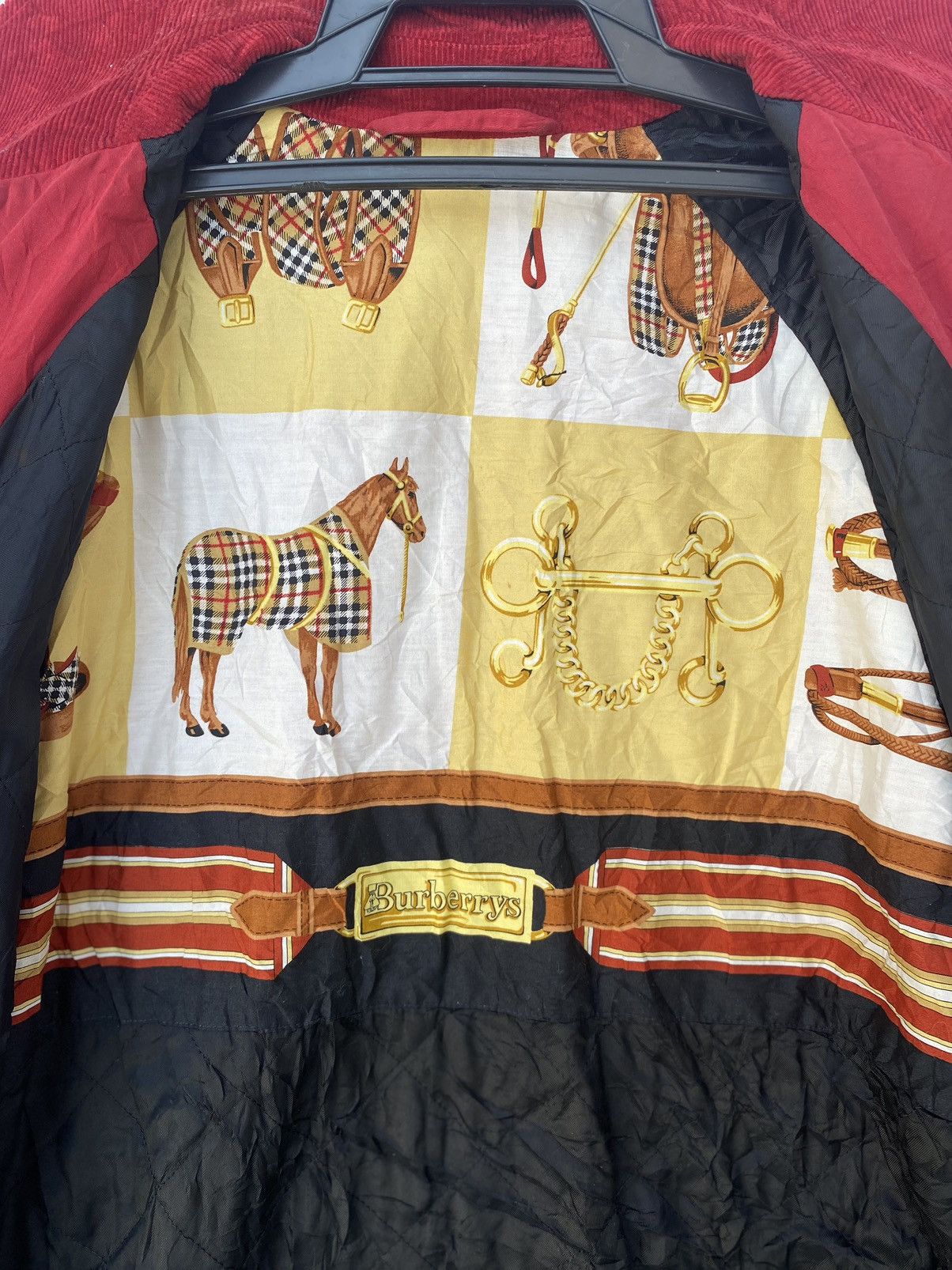 Burberry × Vintage Vtg 90s rare Burberrys casual design coat jacket Size US M / EU 48-50 / 2 - 3 Thumbnail