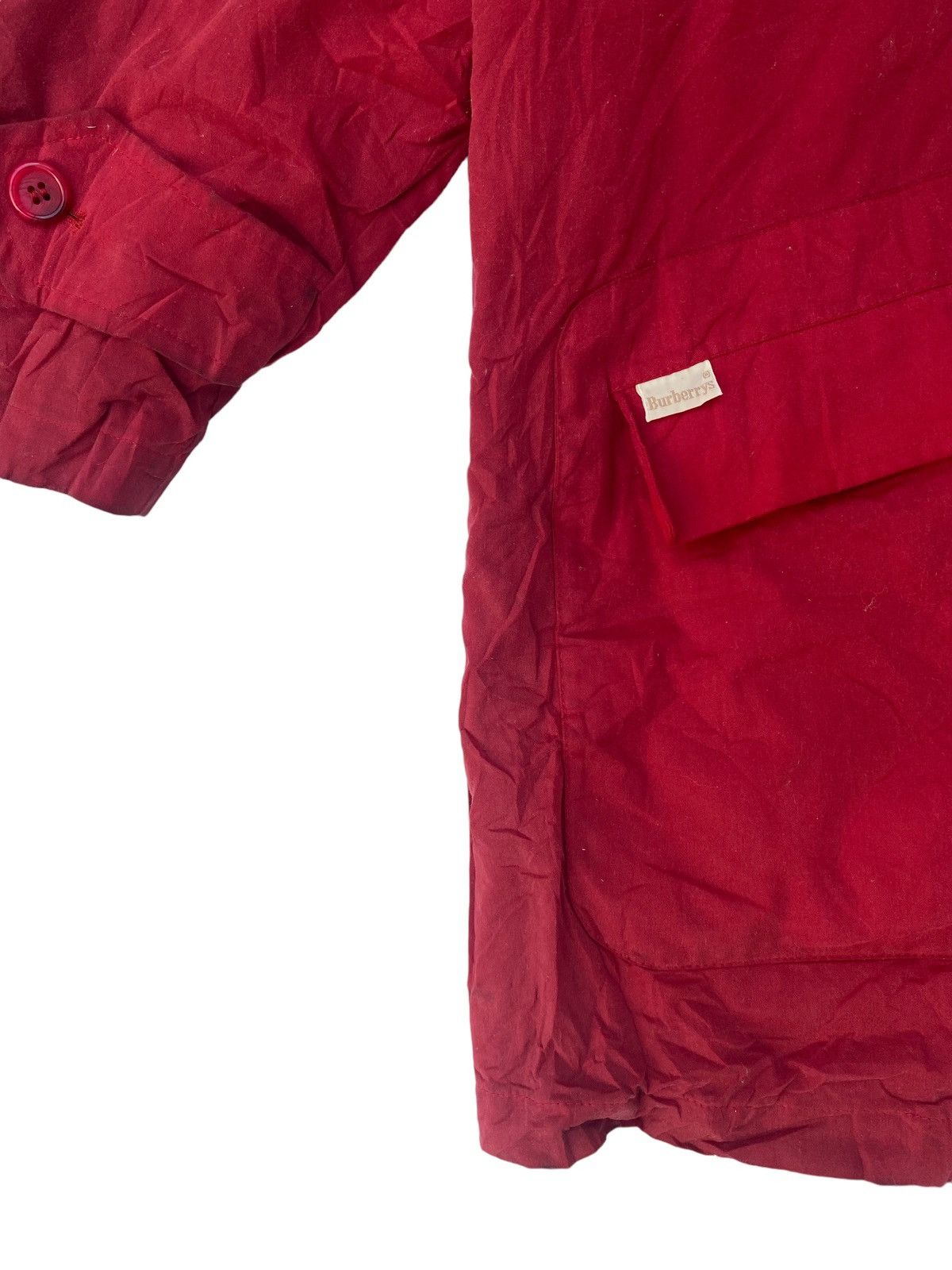 Burberry × Vintage Vtg 90s rare Burberrys casual design coat jacket Size US M / EU 48-50 / 2 - 5 Thumbnail