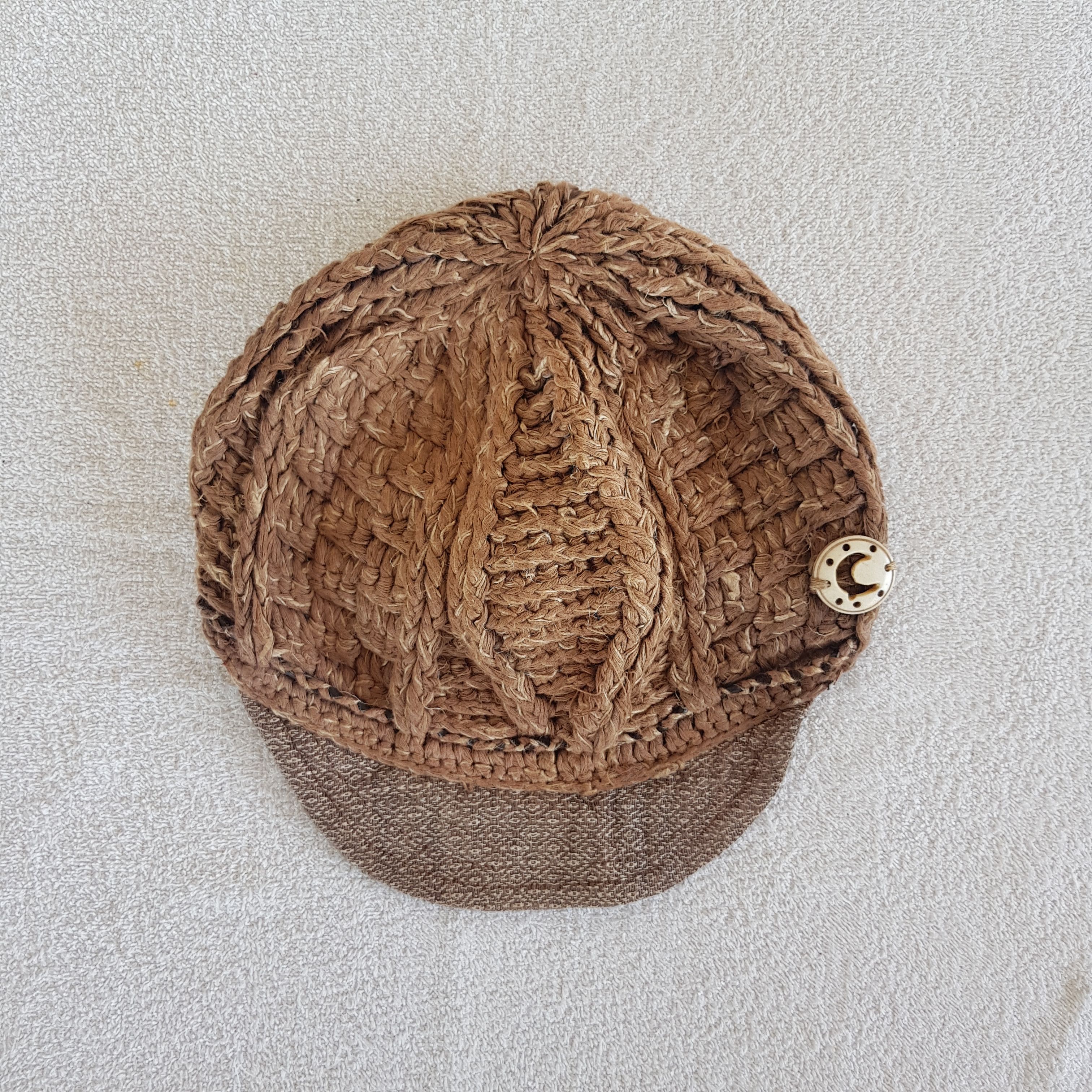 Japanese Brand × Vintage Japanese Hats Knitted Crochet Beanie Snow Cap - AC10837. Size ONE SIZE - 5 Thumbnail