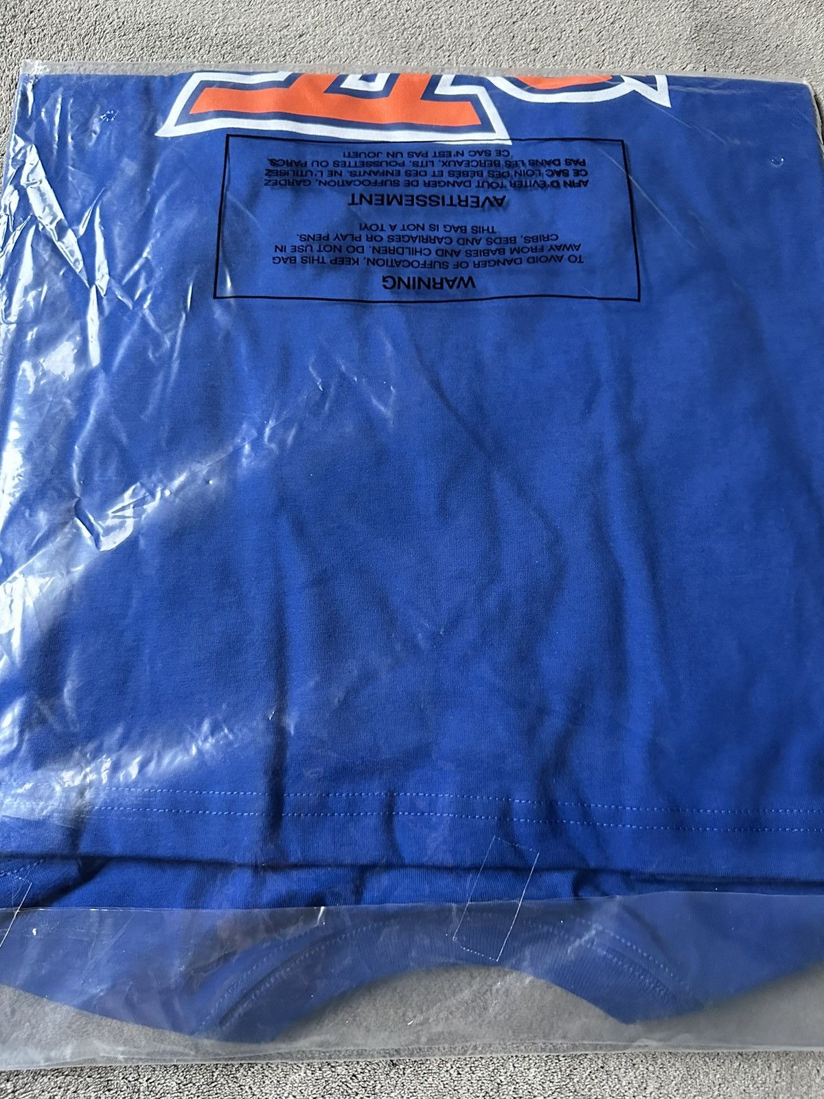 NBA × October's Very Own OVO x NBA New York Knicks OG Owl T-Shirt RARE new with tags Size US XXL / EU 58 / 5 - 2 Thumbnail