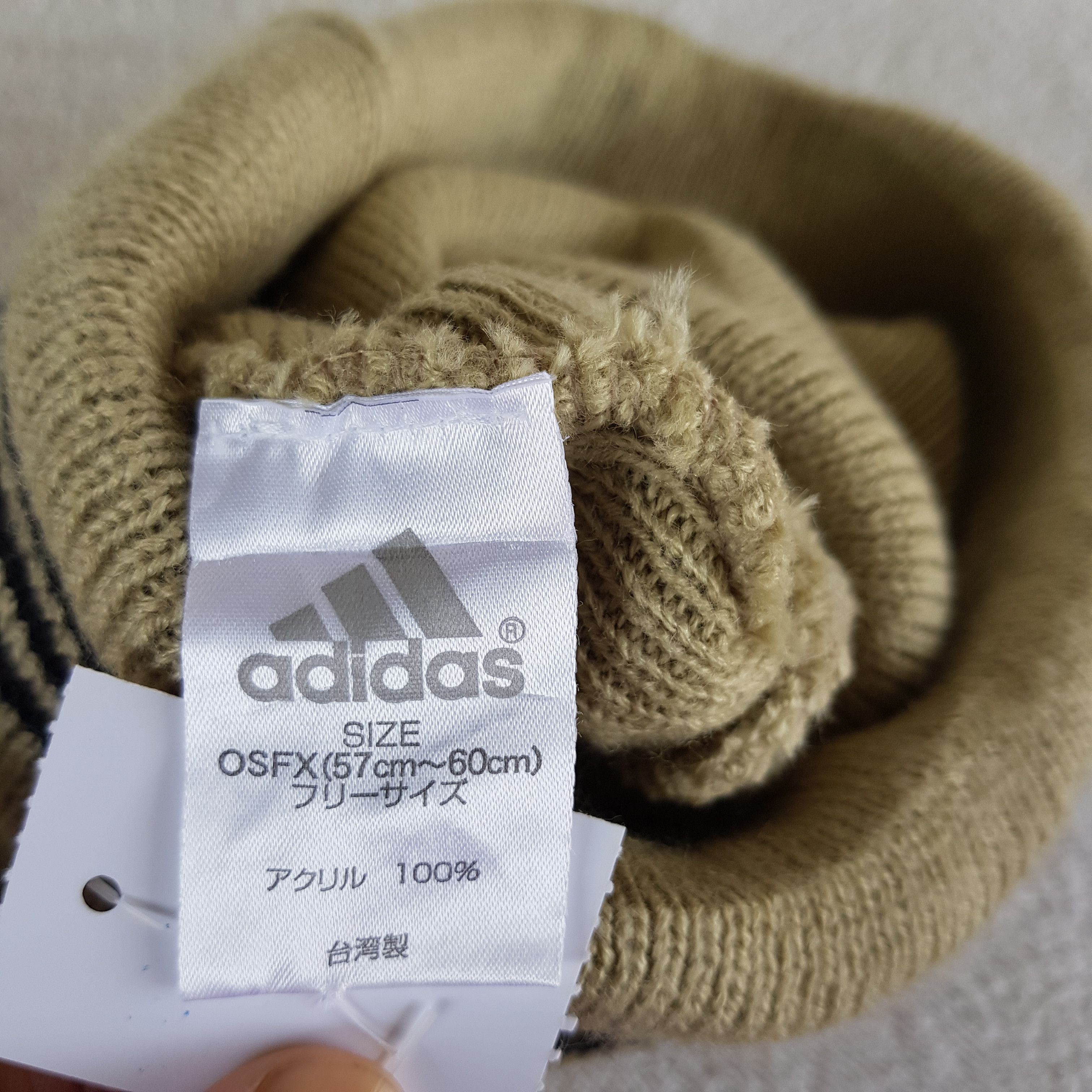 Vintage Adidas Beanie Adidas Snow Cap Adidas Hats - AC10664. Size ONE SIZE - 6 Thumbnail