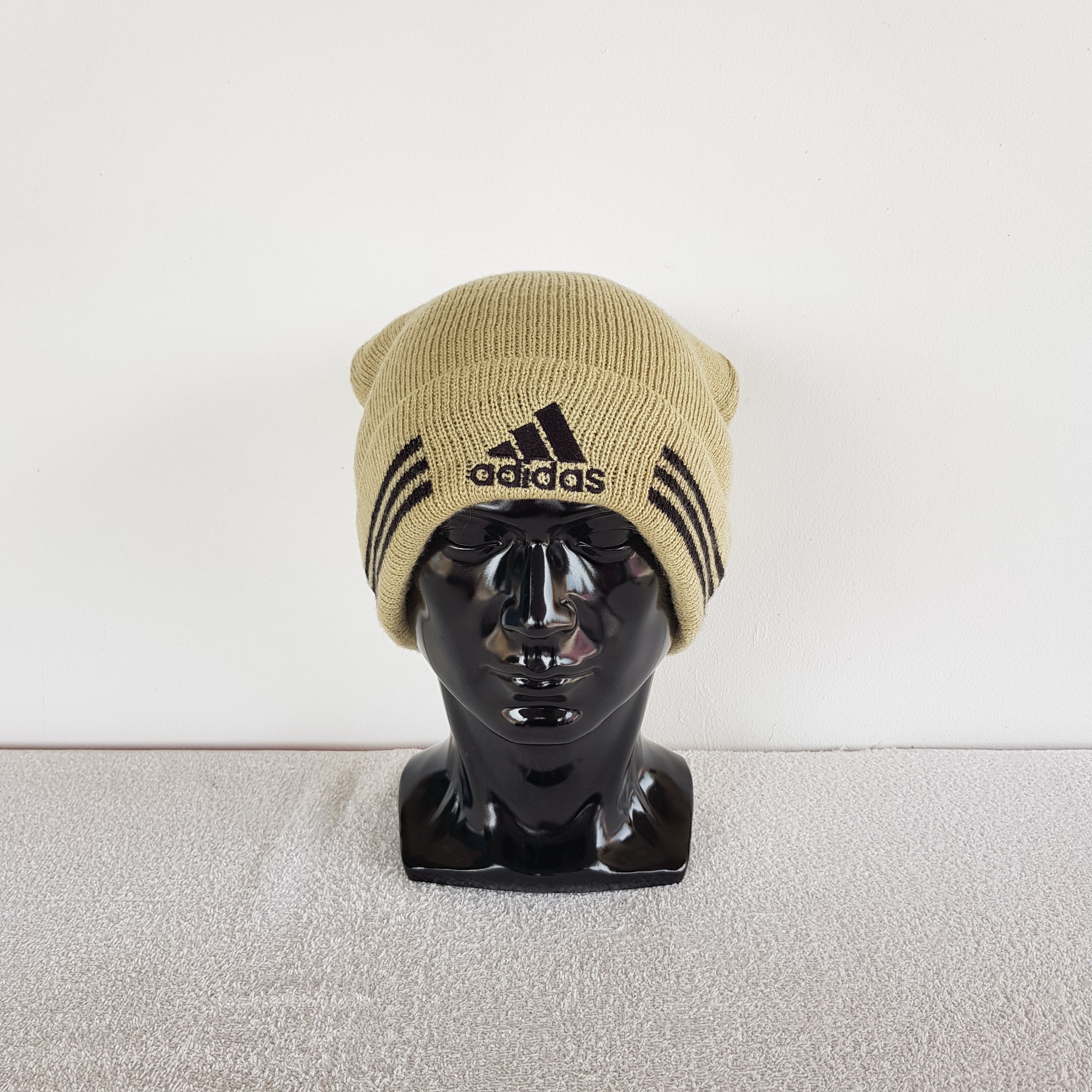 Vintage Adidas Beanie Adidas Snow Cap Adidas Hats - AC10664. Size ONE SIZE - 1 Thumbnail