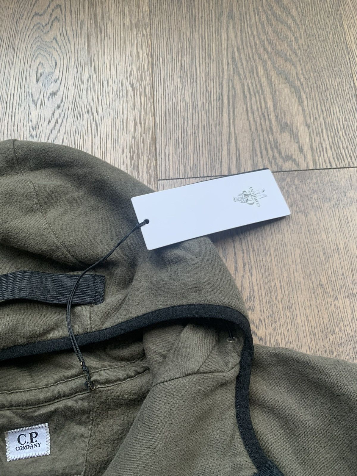 C.P. Company Emerized assymetrical zip fleece hoodie Size US XL / EU 56 / 4 - 5 Thumbnail