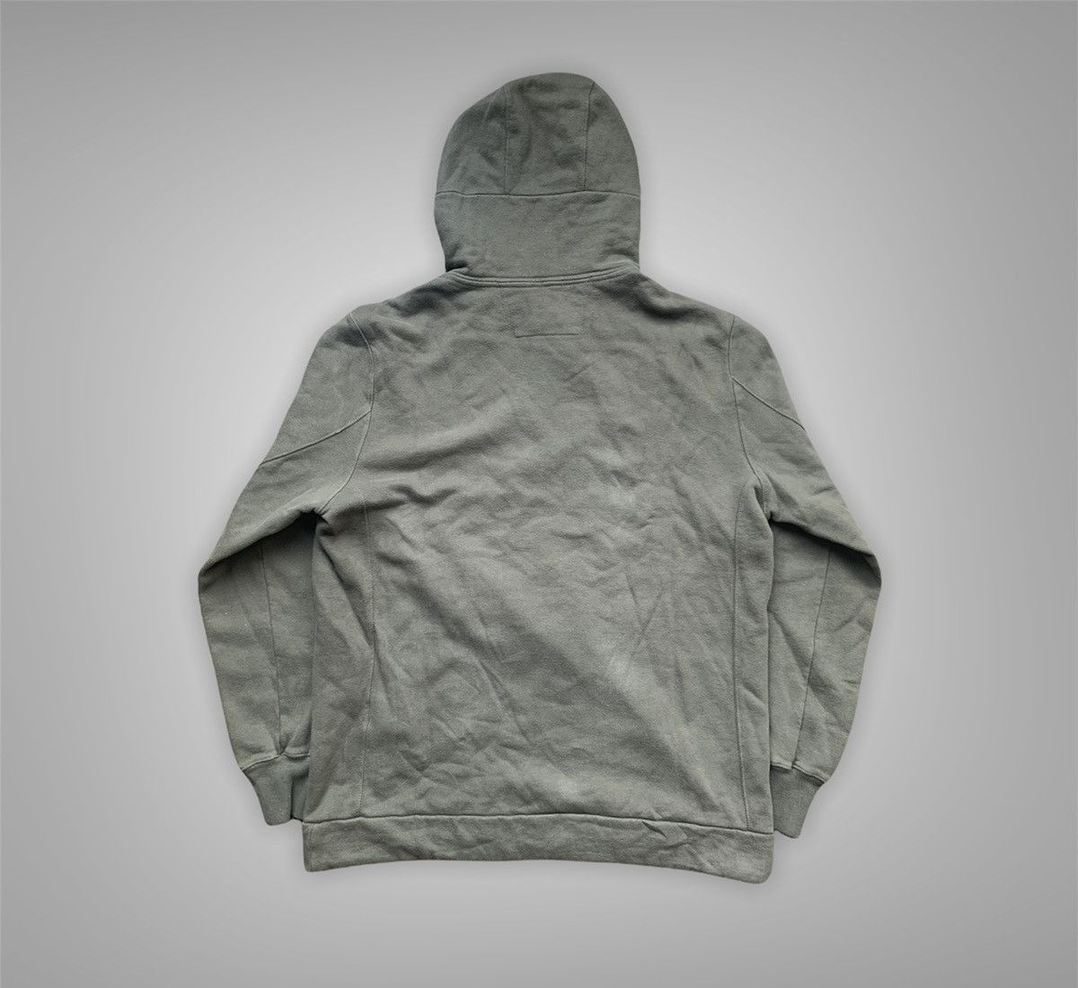 C.P. Company Emerized assymetrical zip fleece hoodie Size US XL / EU 56 / 4 - 2 Thumbnail