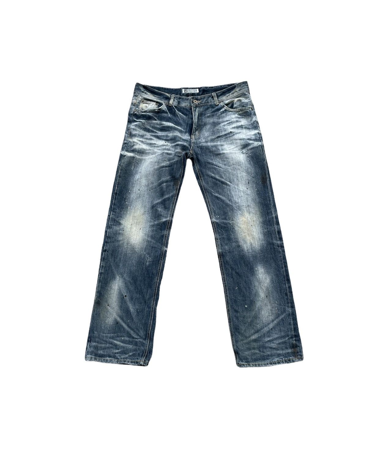 Other H by Figer Aging Wash Denim Size US 37 - 1 Thumbnail