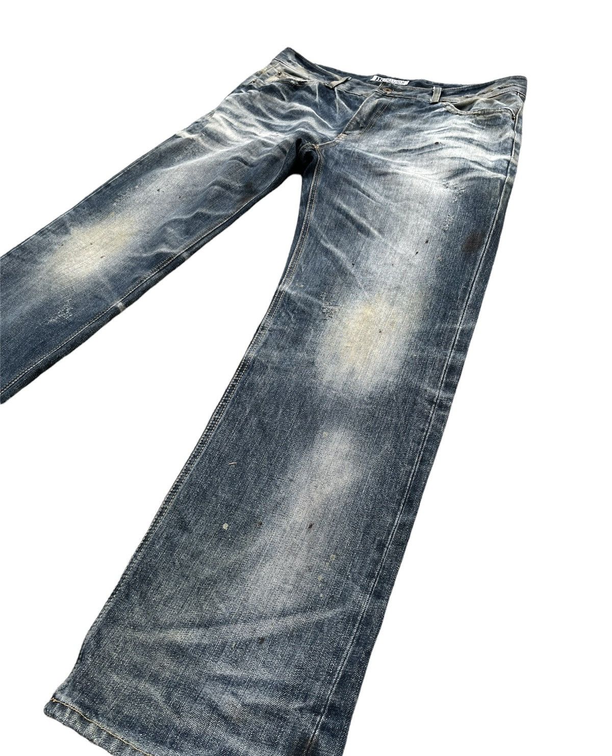 Other H by Figer Aging Wash Denim Size US 37 - 3 Thumbnail