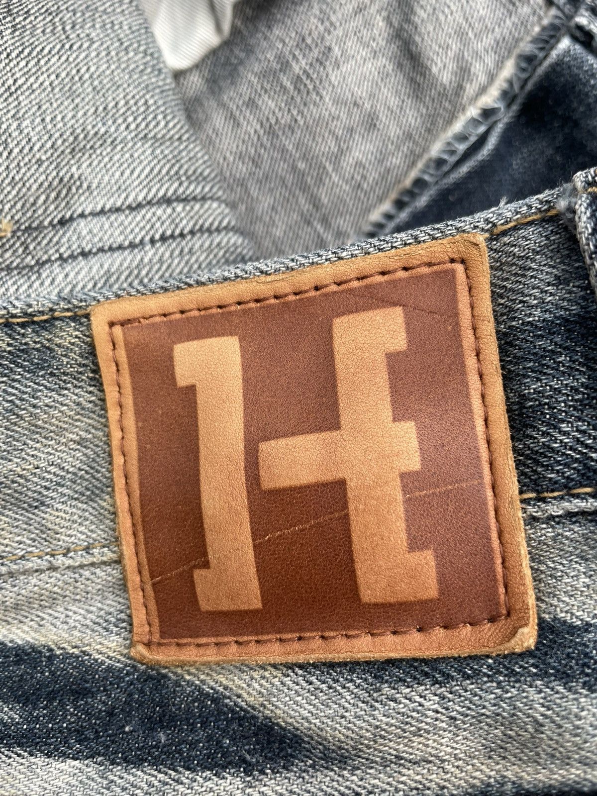 Other H by Figer Aging Wash Denim Size US 37 - 16 Thumbnail