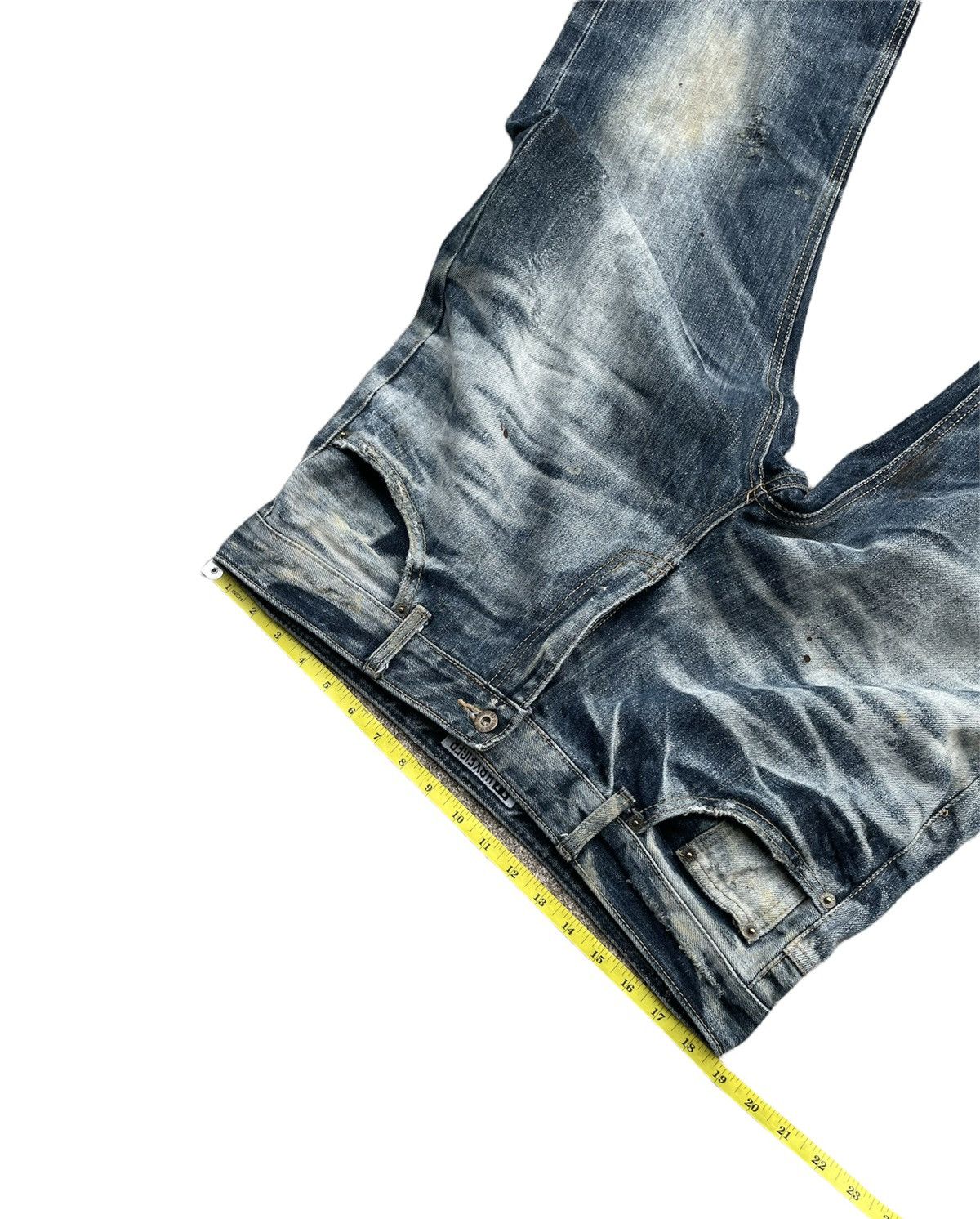 Other H by Figer Aging Wash Denim Size US 37 - 2 Thumbnail
