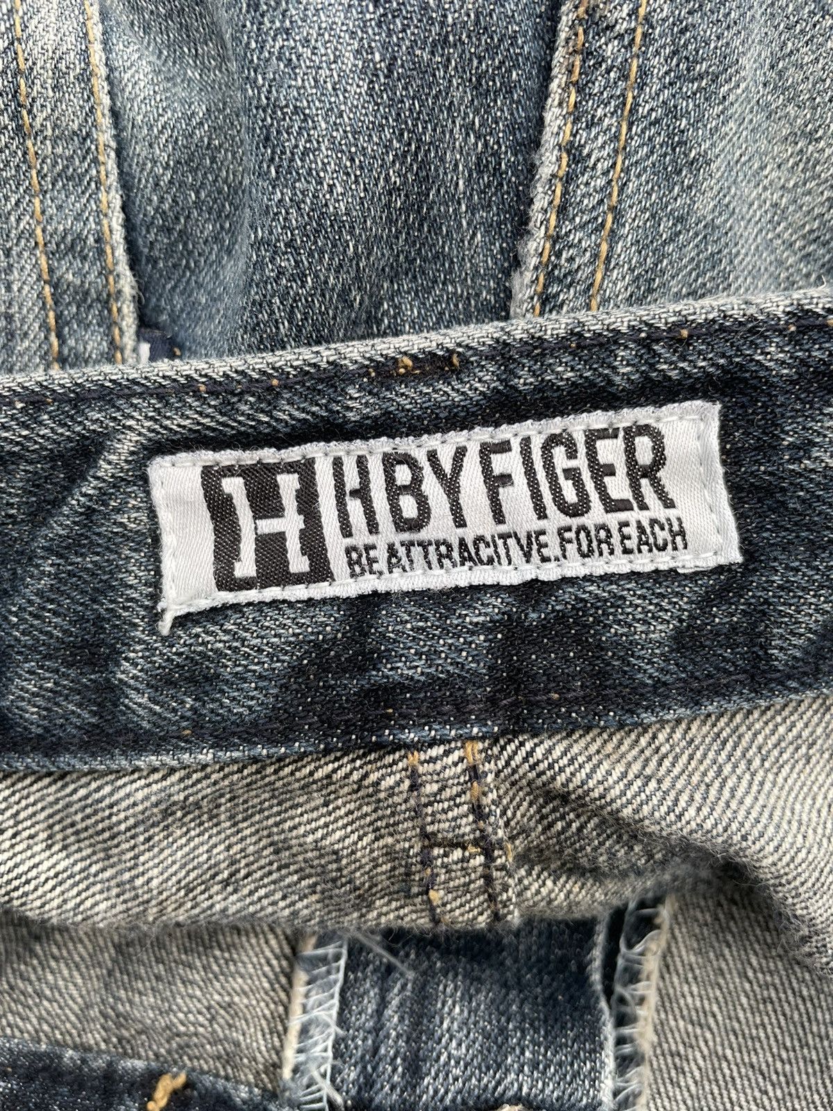 Other H by Figer Aging Wash Denim Size US 37 - 18 Thumbnail